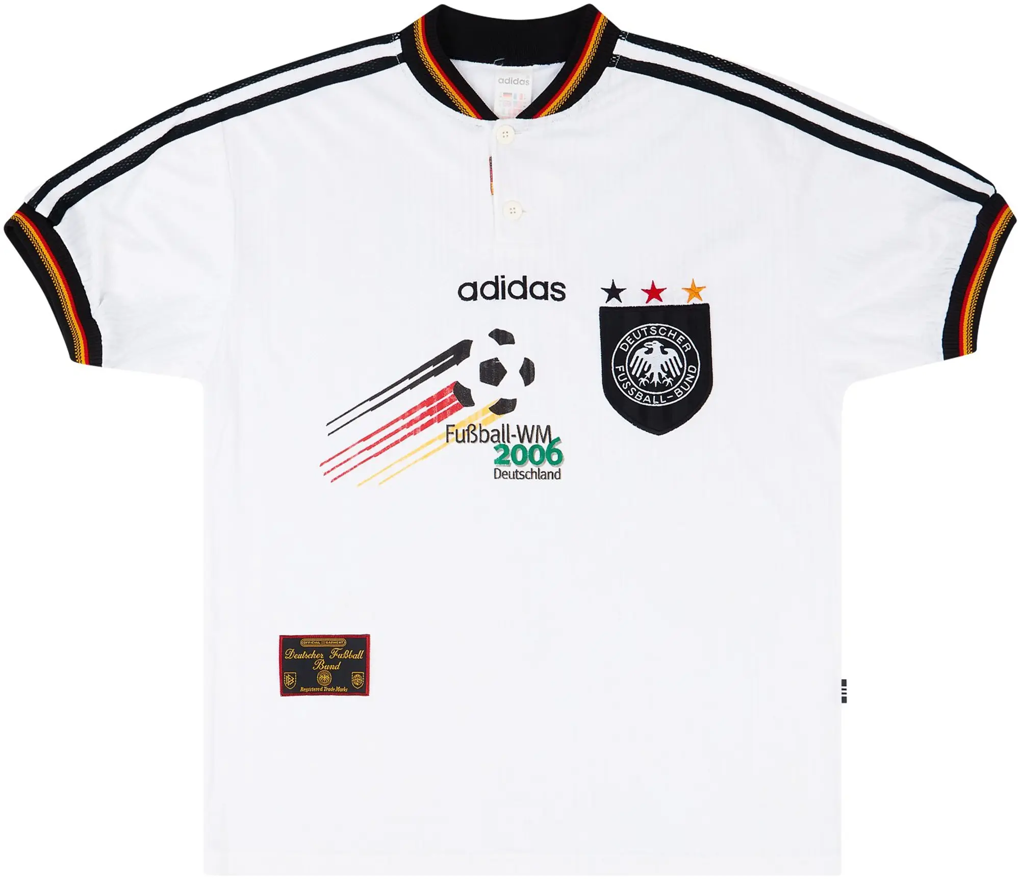 adidas 1996-98 Germany WM2006 Home Shirt - 6/10 - (XXL)