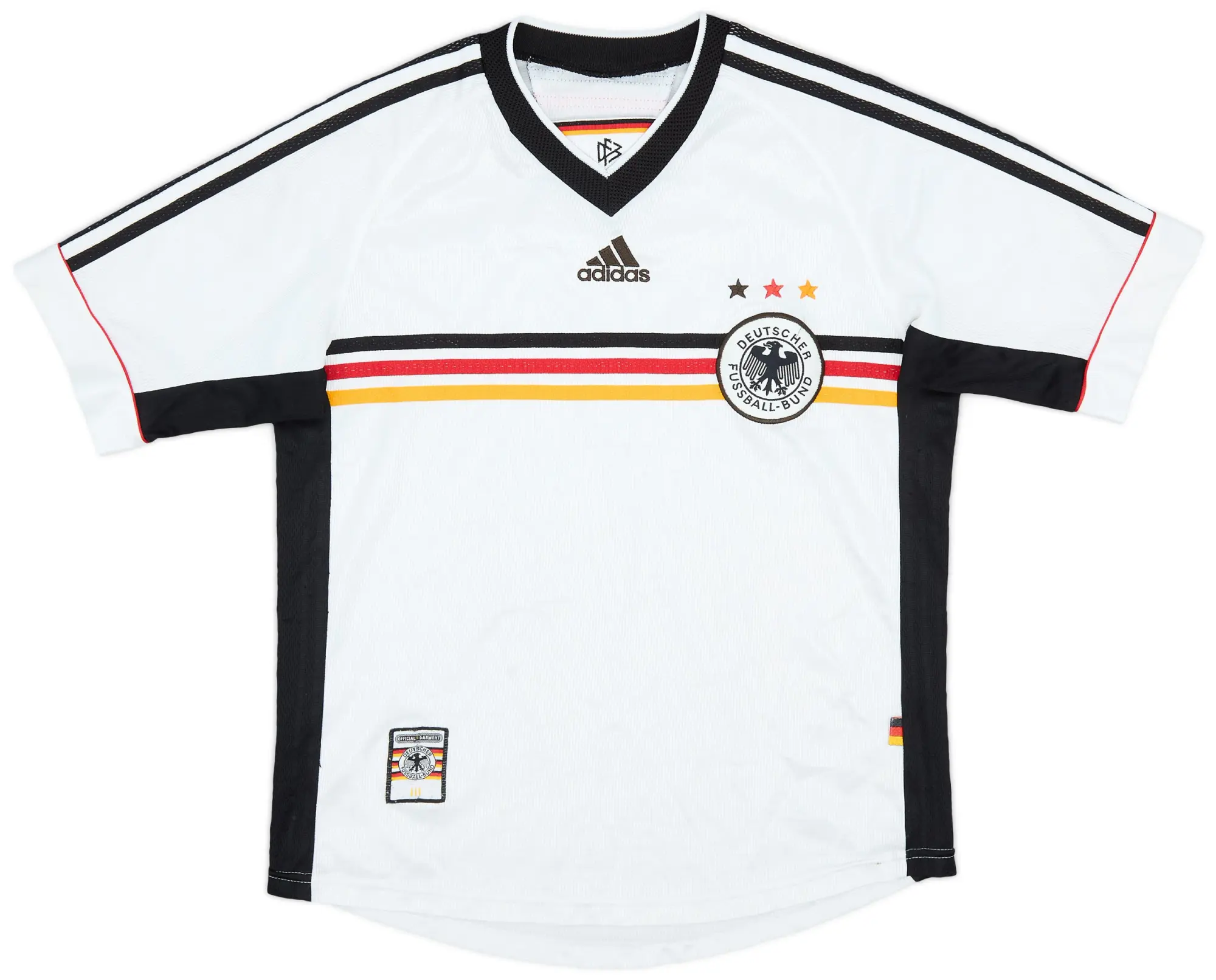 adidas 1998-00 Germany Home Shirt - 8/10 - (XL.Boys)