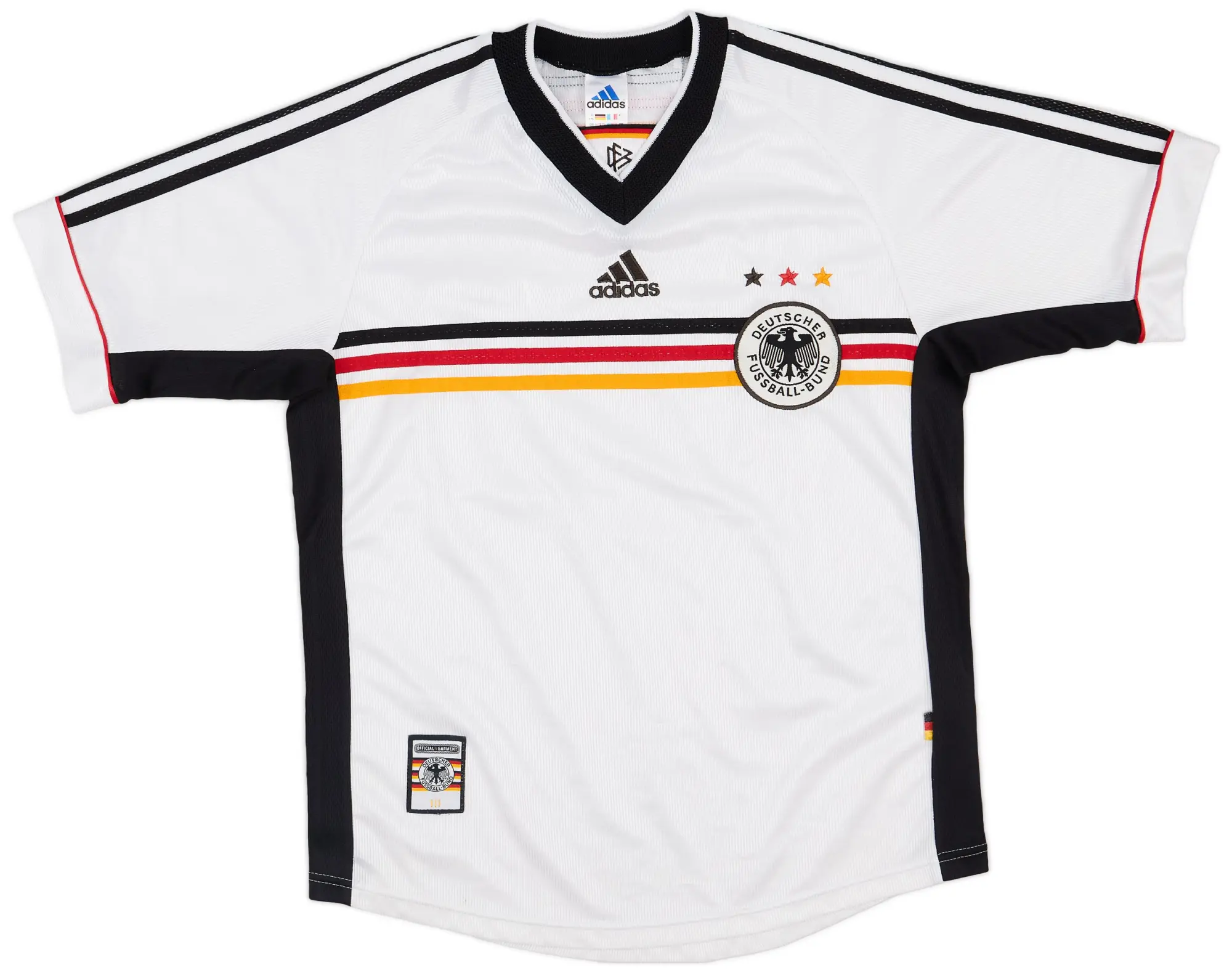 adidas 1998-00 Germany Home Shirt - 7/10 - (XL. Boys)
