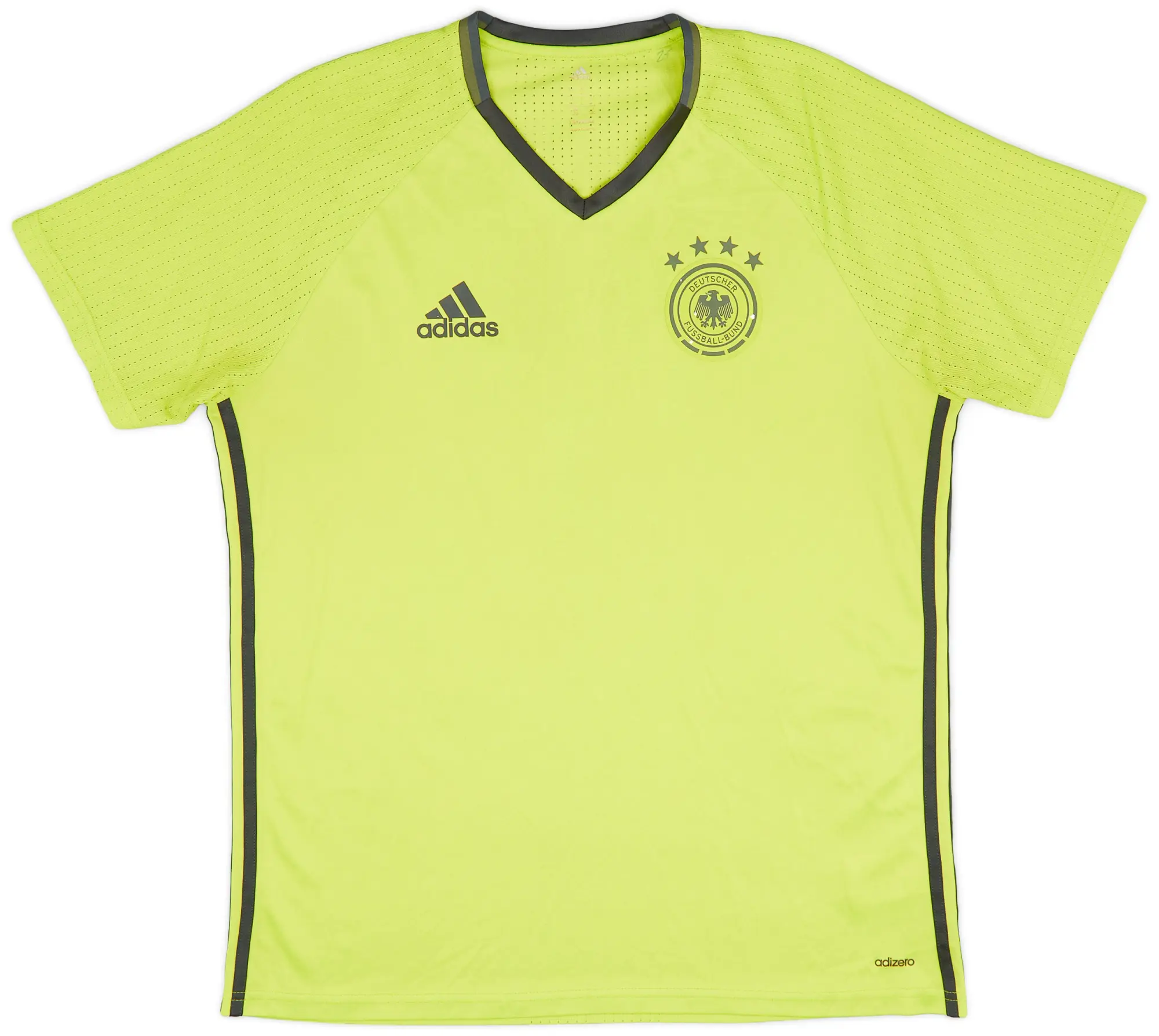 adidas 2015-16 Germany adizero Training Shirt - 9/10 - (L)