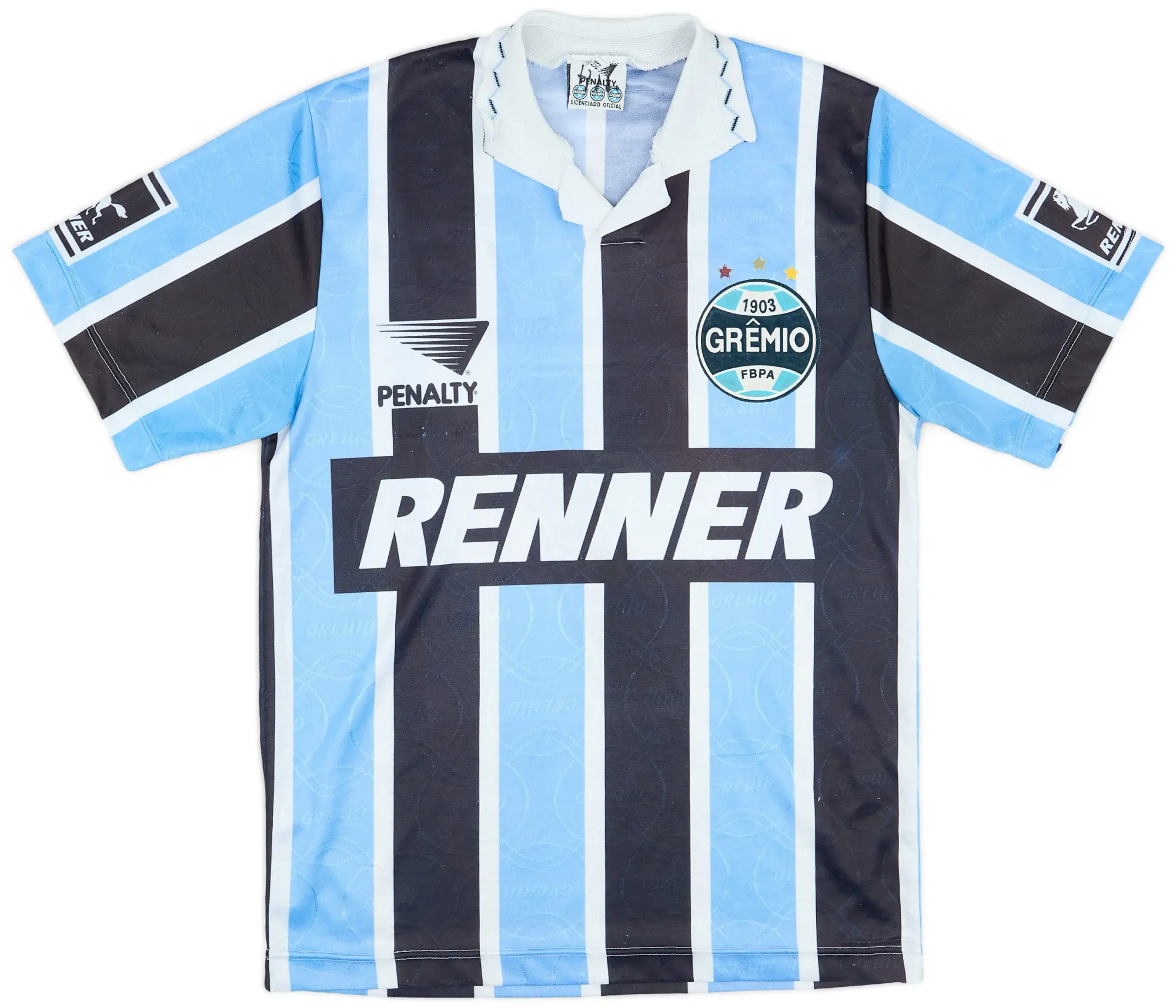 1995-97 Gremio Home Shirt #7 - 8/10 - (S)