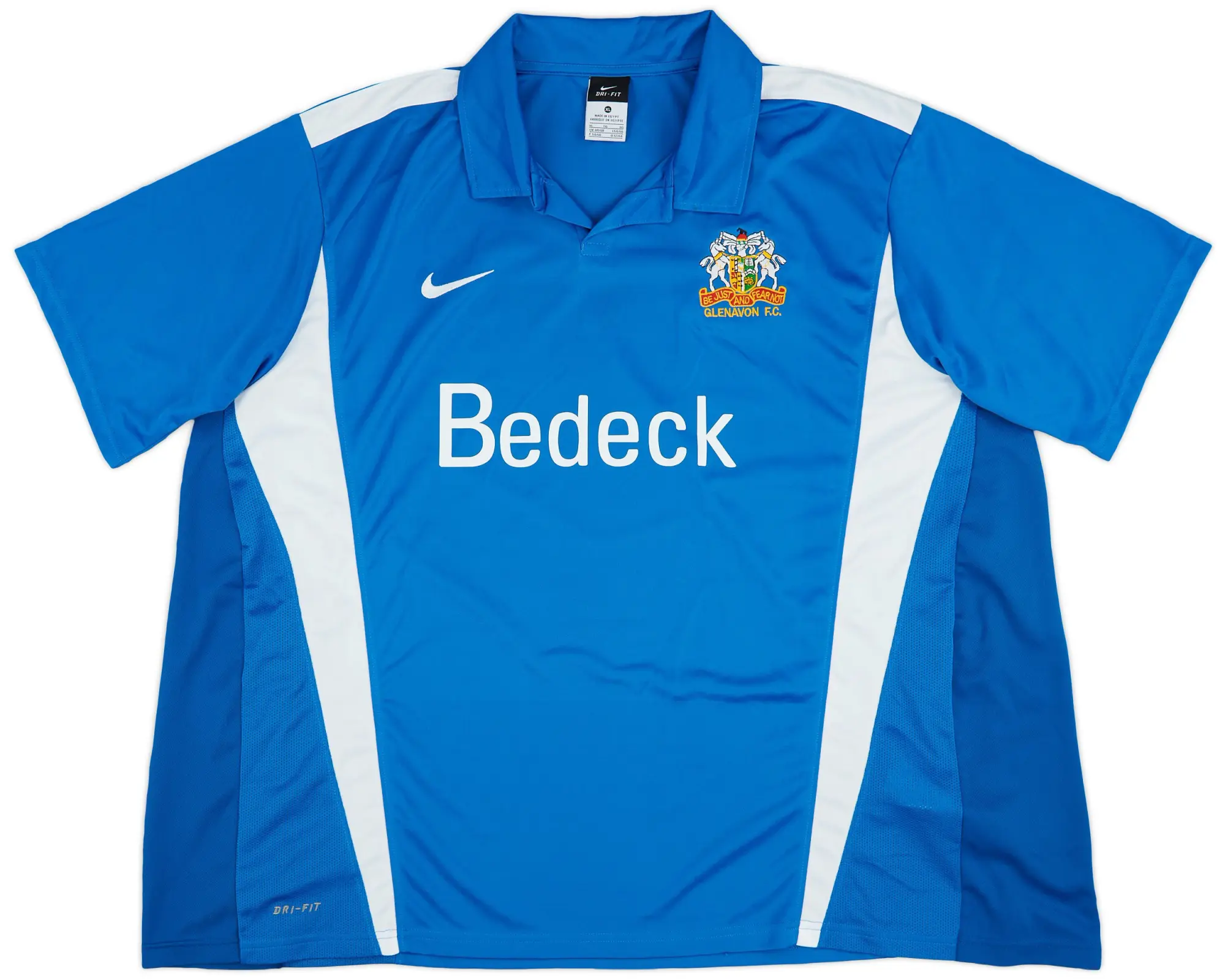 Nike 2010-12 Glenavon Home Shirt - 9/10 - (XL)