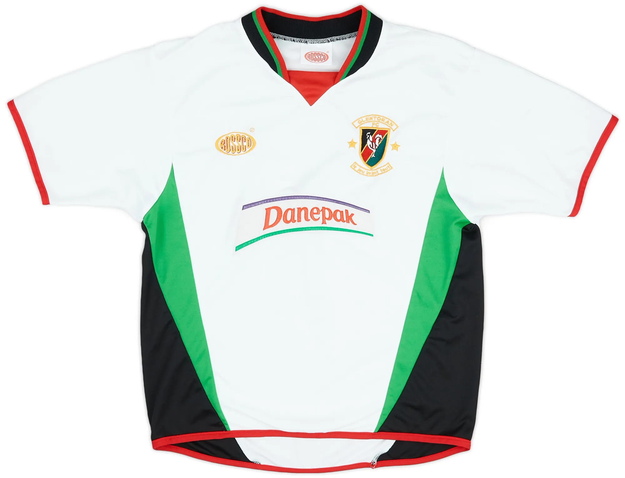 Away Glentoran Boys SS Away Shirt 2004/05