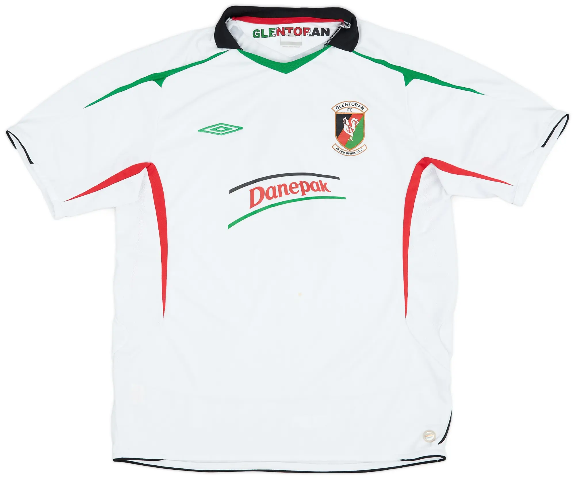 Umbro 2006-07 Glentoran Away Shirt - 7/10 - (XL)
