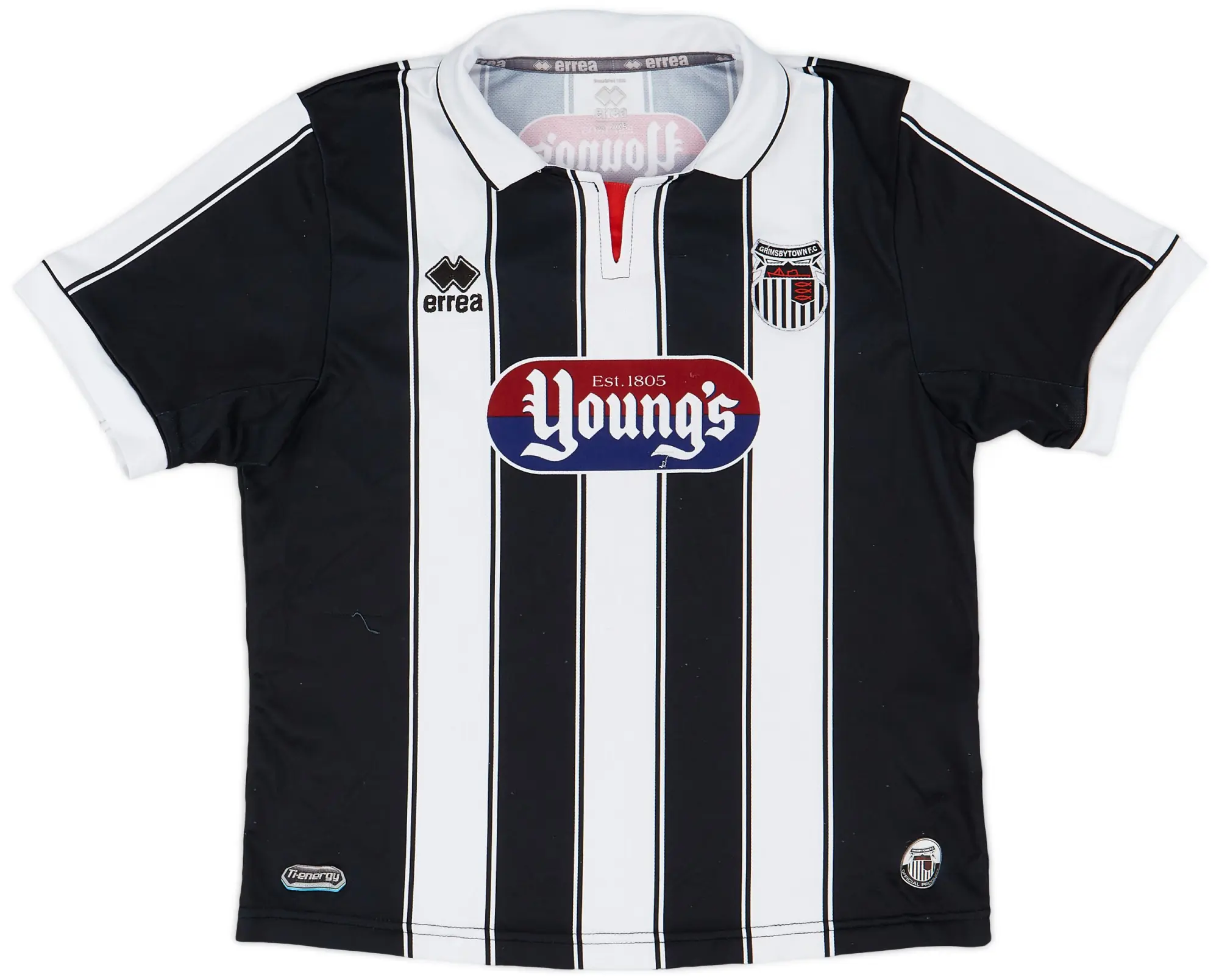Errea 2013-14 Grimsby Town Home Shirt - 8/10 - (XXS)