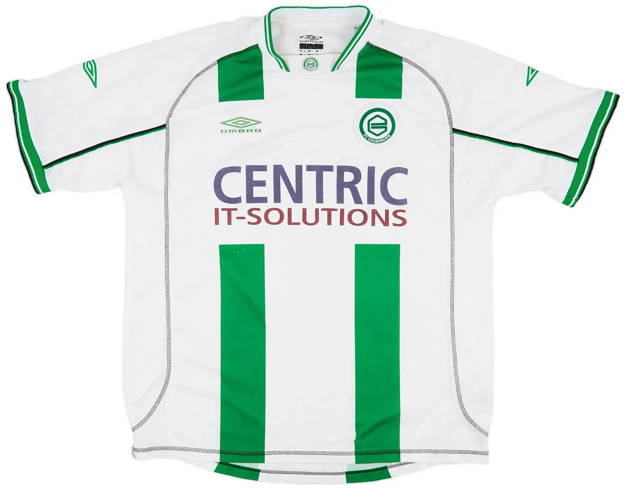 Umbro 2003-04 FC Groningen Home Shirt - 7/10 - (XXL)