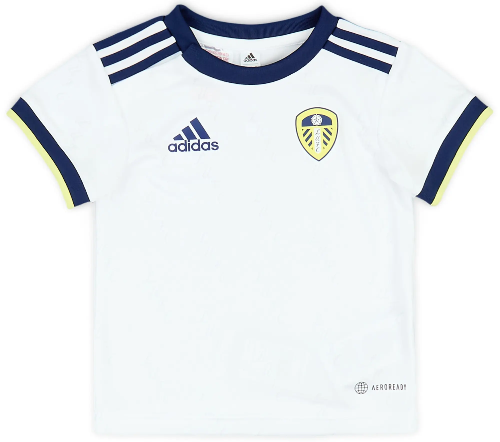 adidas 2022-23 Leeds United Home Shirt & Shorts Kit (18 Months)