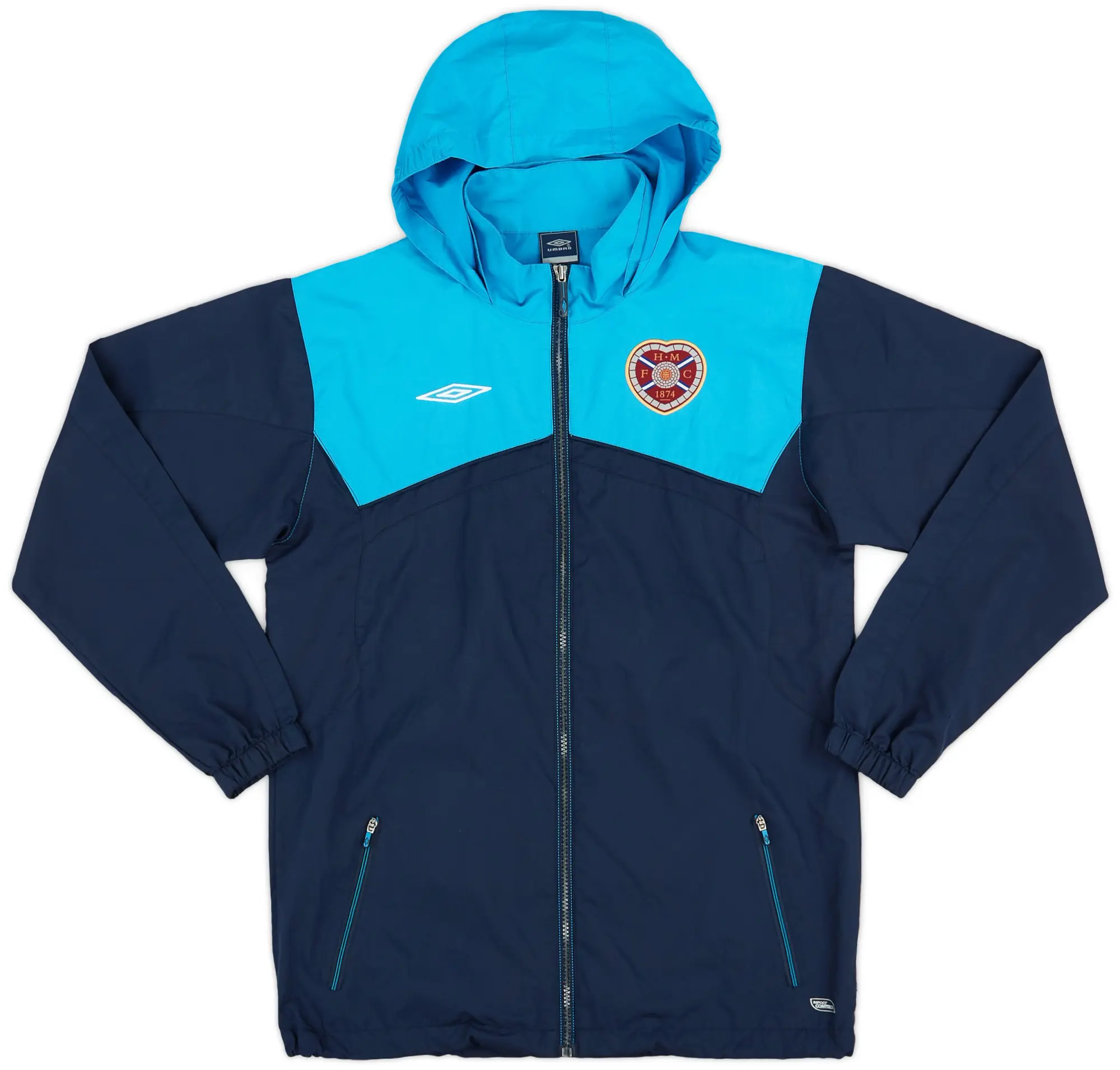 2010-11 Hearts Umbro Rain Jacket - 10/10 - (XL.Boys)