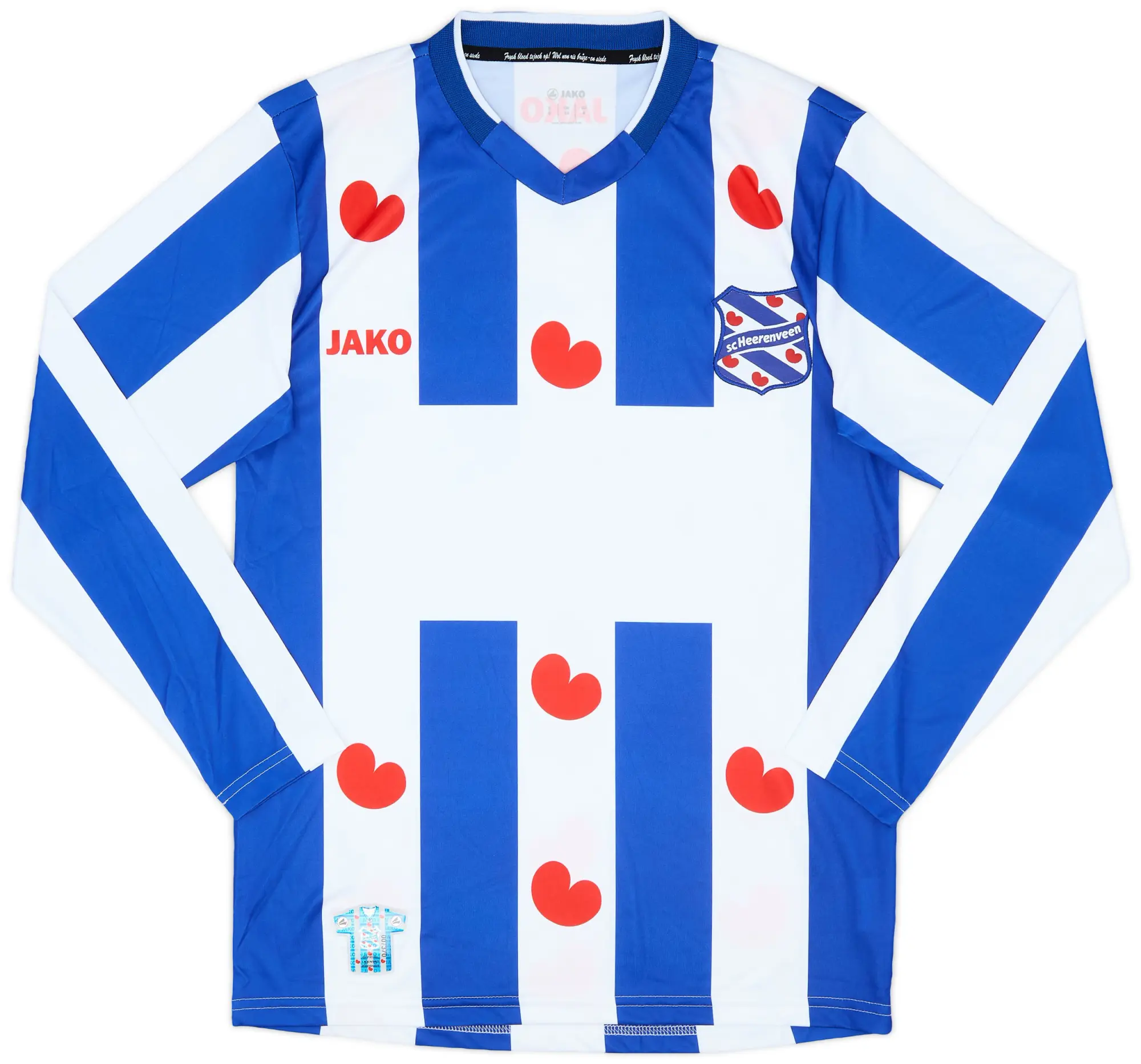 Jako 2011-12 Heerenveen Home L/S Shirt - 10/10 - (XS)