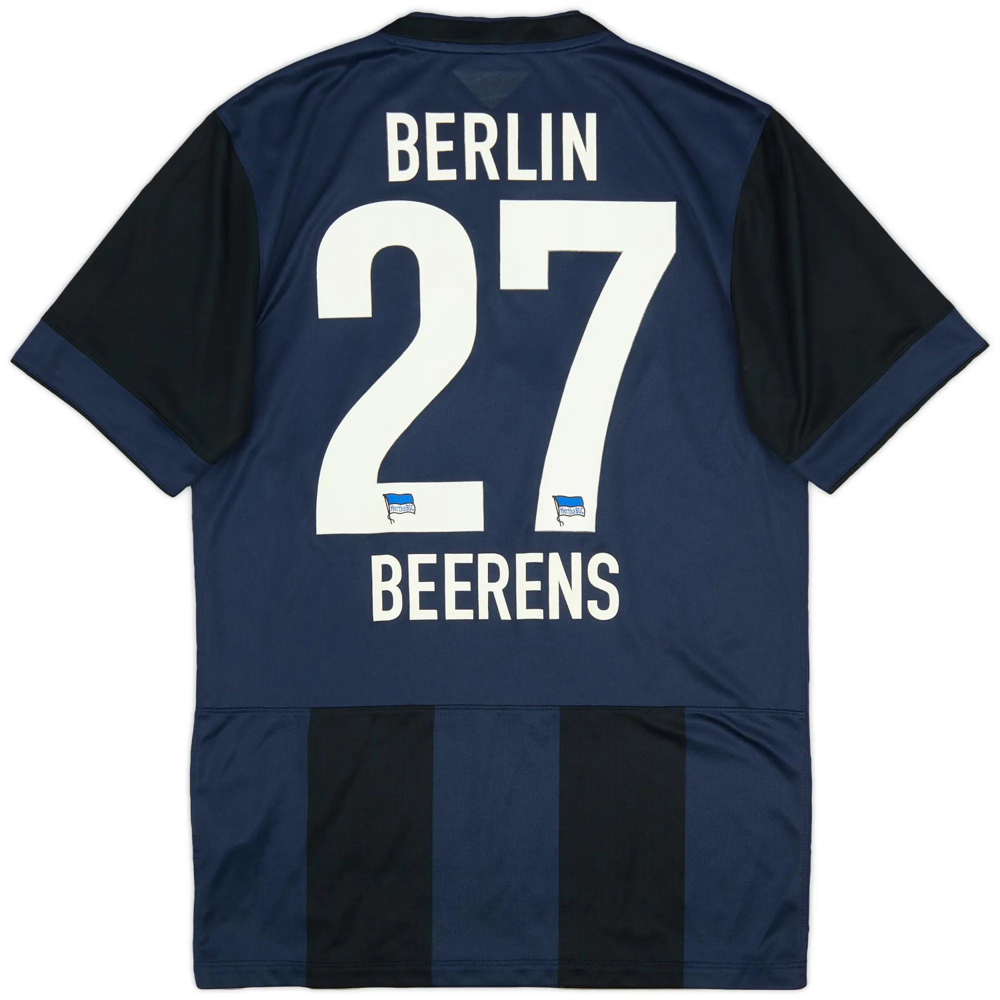 Nike 2014-15 Hertha Berlin Away Shirt Beerens #27 - 9/10 - (S)