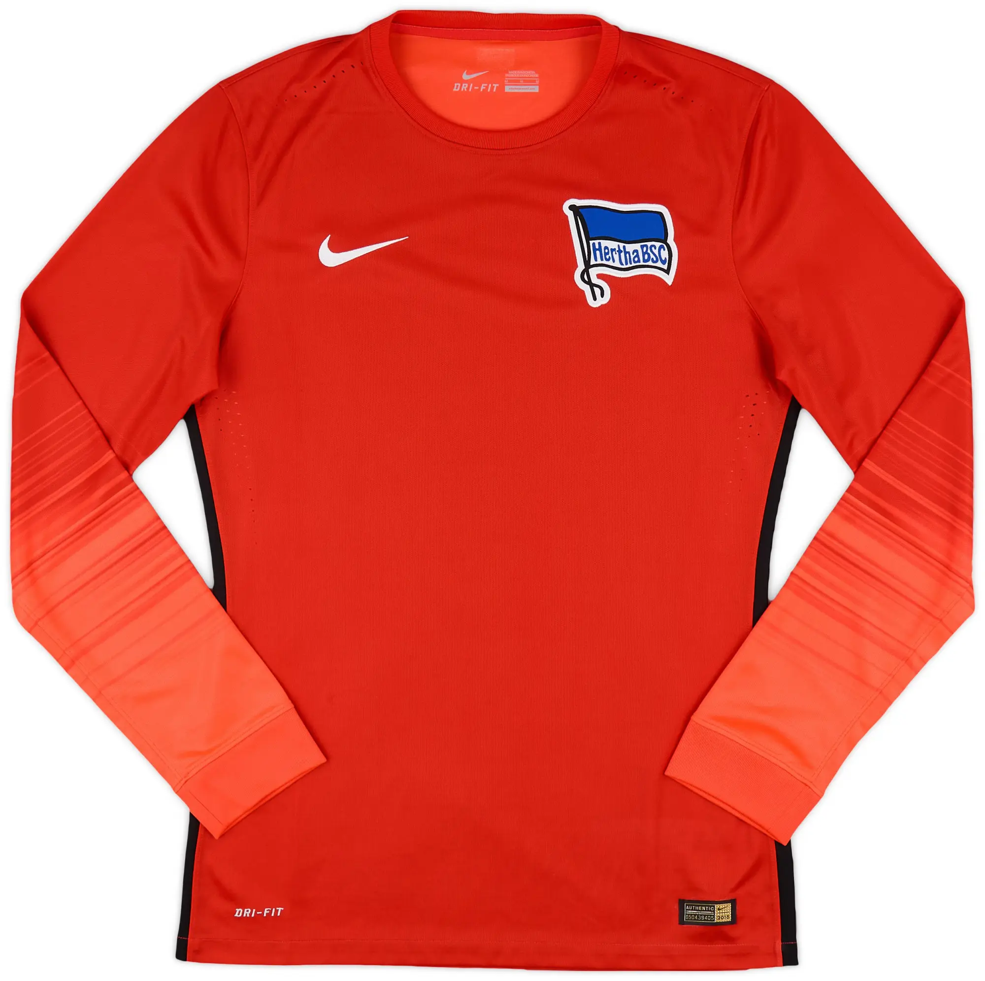Nike 2015-16 Hertha Berlin Authentic GK Shirt - 9/10 - (M)