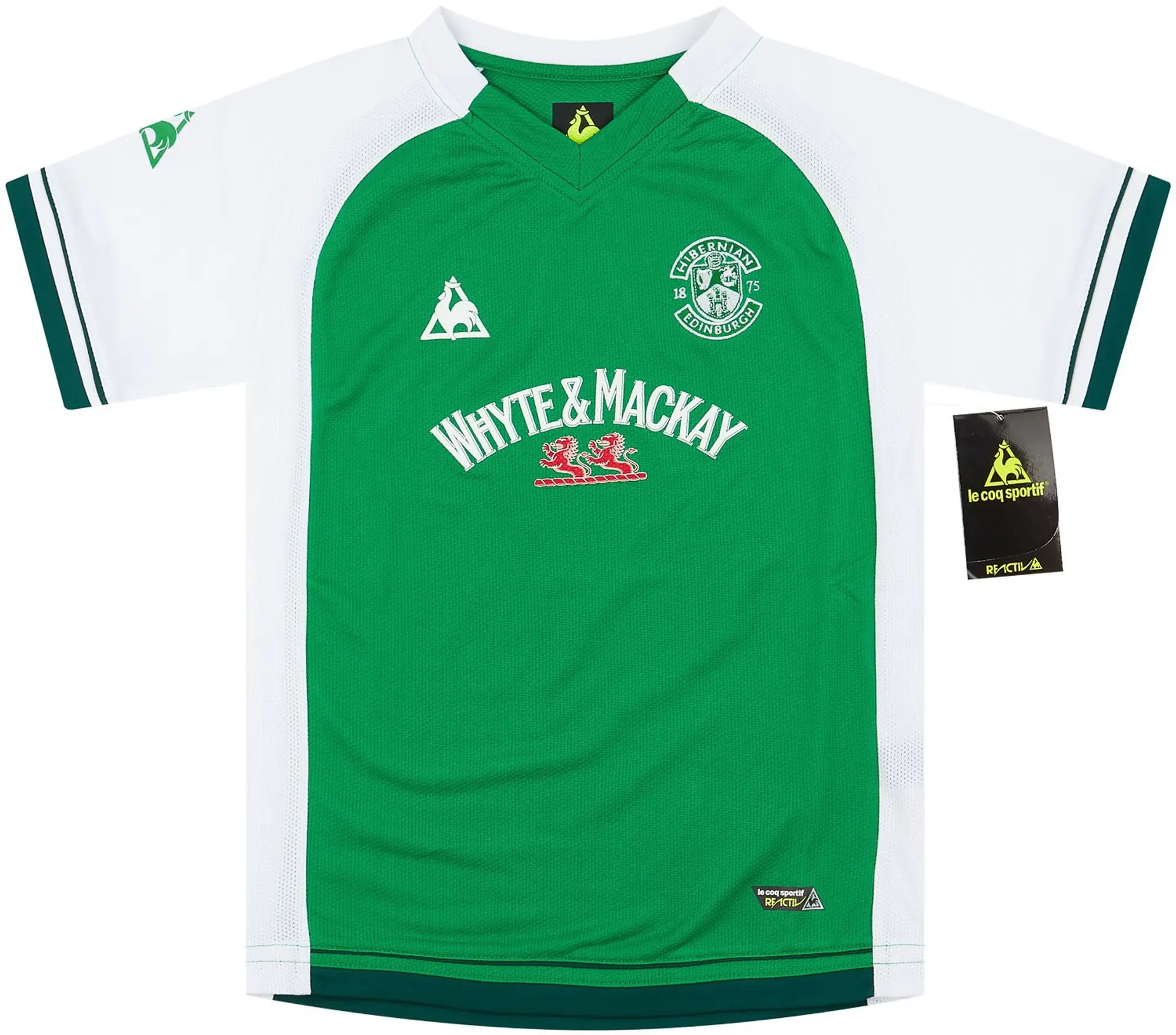 LeCoqSportif 2008-09 Hibernian Home Shirt M.Boys