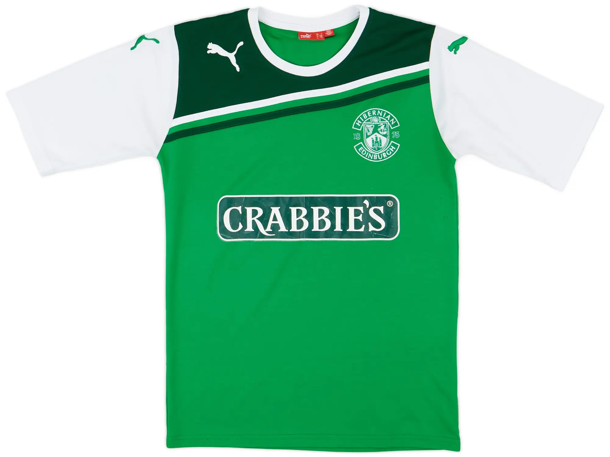 Puma 2011-12 Hibernian Home Shirt - 7/10 - (S)