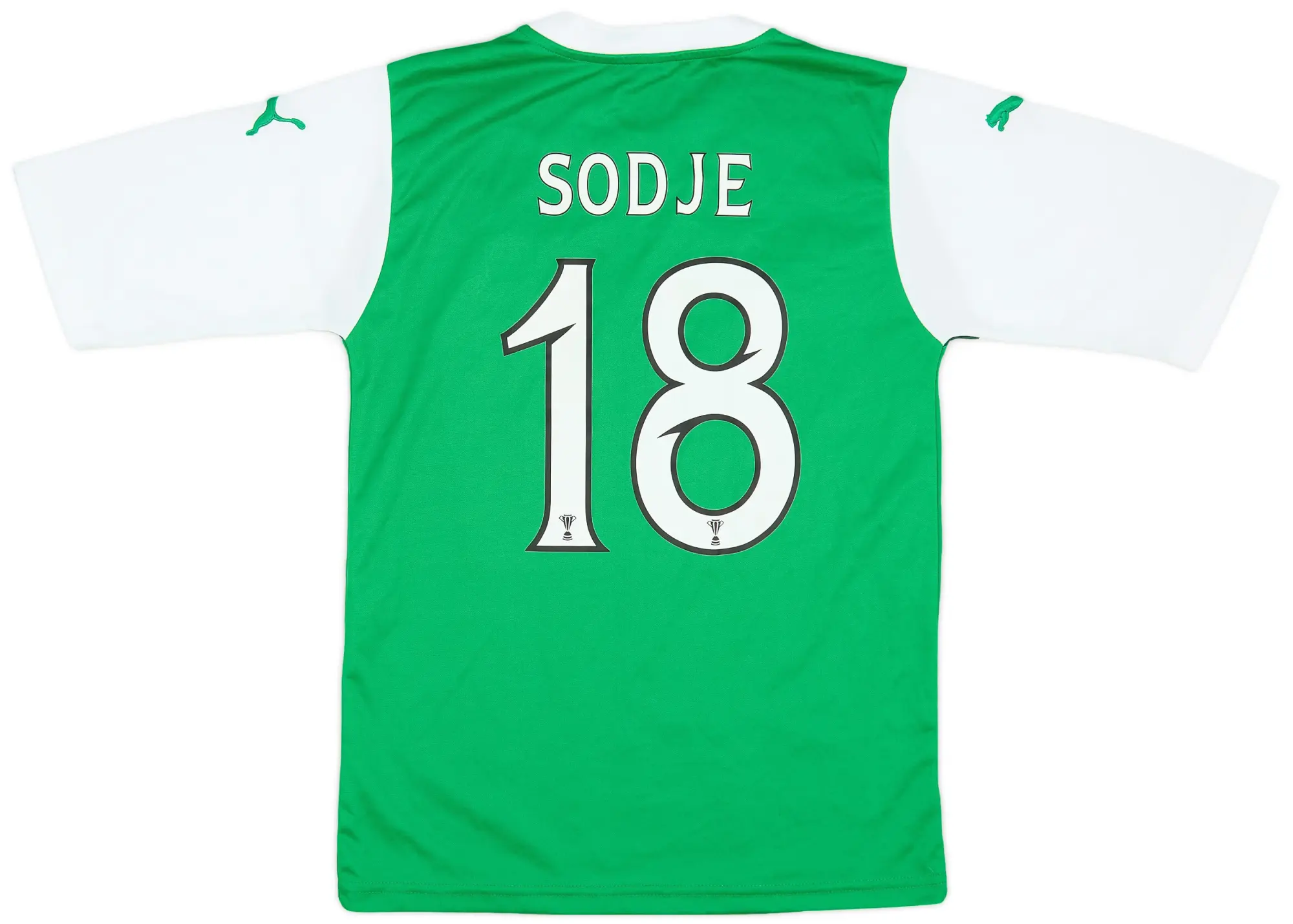 Puma 2010-11 Hibernian Home Shirt Sodje #18 - 7/10 - (S)