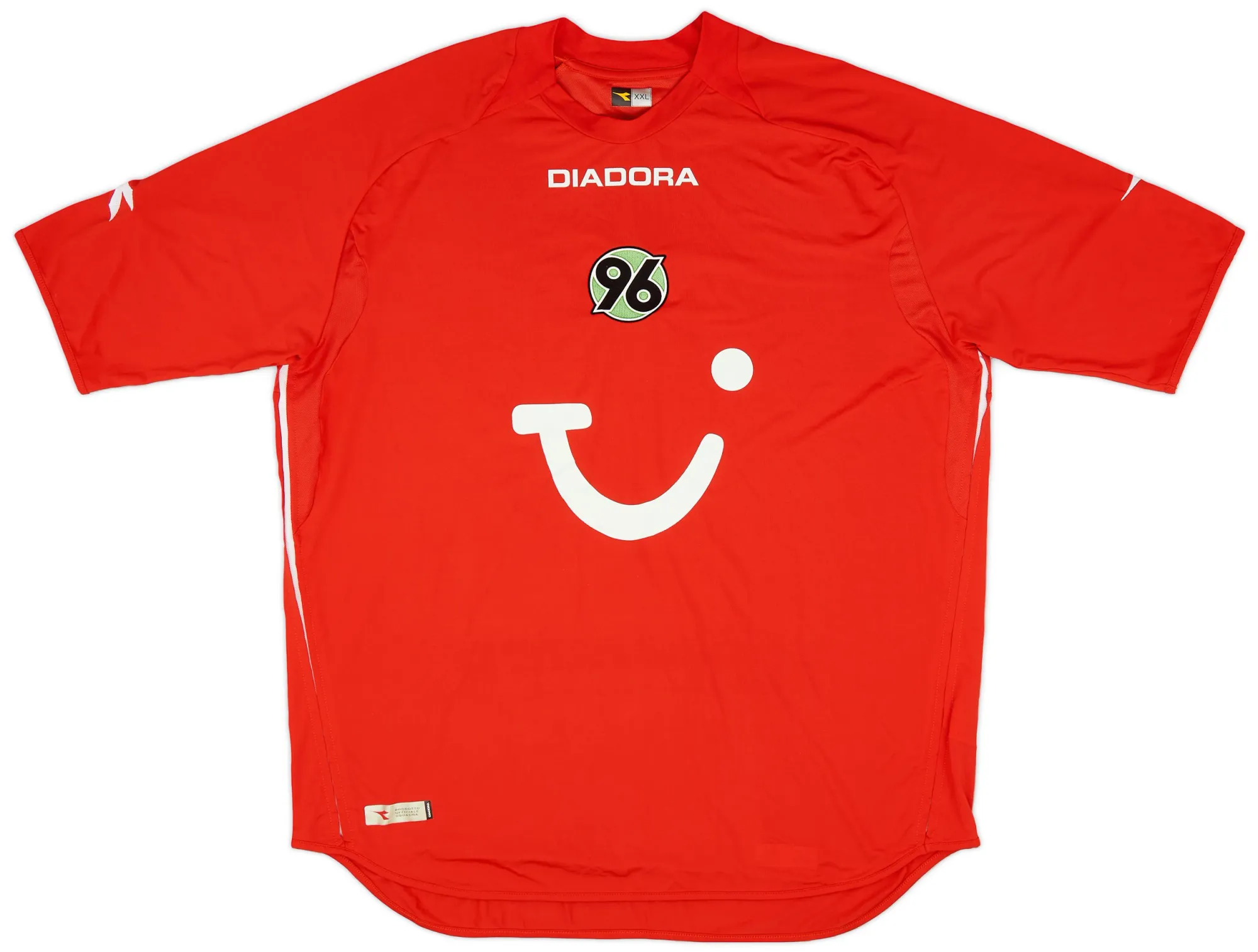 Diadora Hannover 96 Mens SS Home Shirt 2006/07