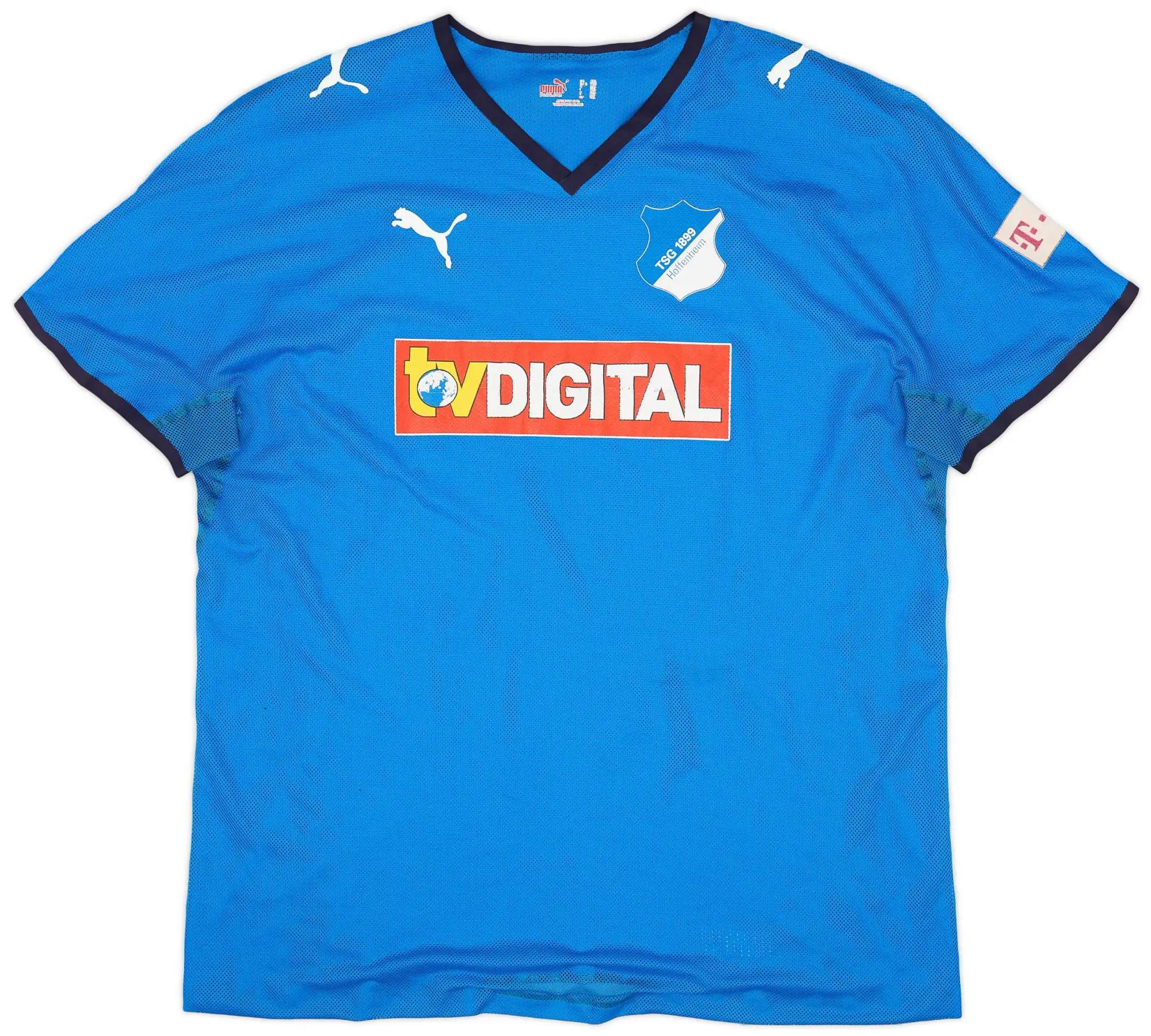 Puma 2008-09 TSG Hoffenheim Player Issue Home Shirt - 7/10 - (XXL)