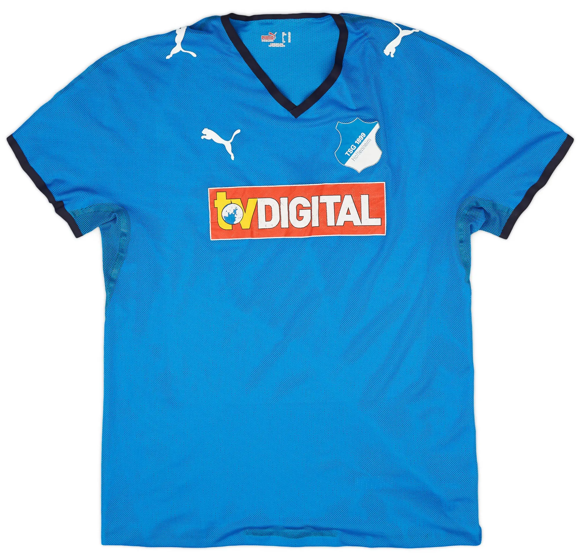 Puma 2008-09 TSG Hoffenheim Player Issue Home Shirt - 8/10 - (XL)