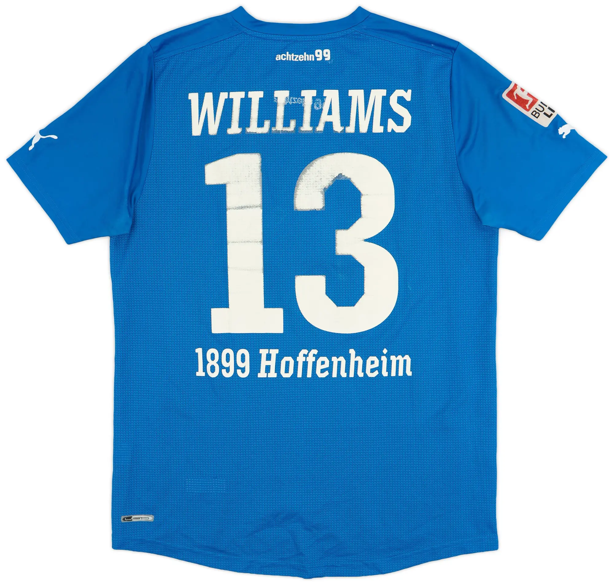 Puma 2011-12 TSG Hoffenheim Home Shirt Williams #13 - 5/10 - (L)