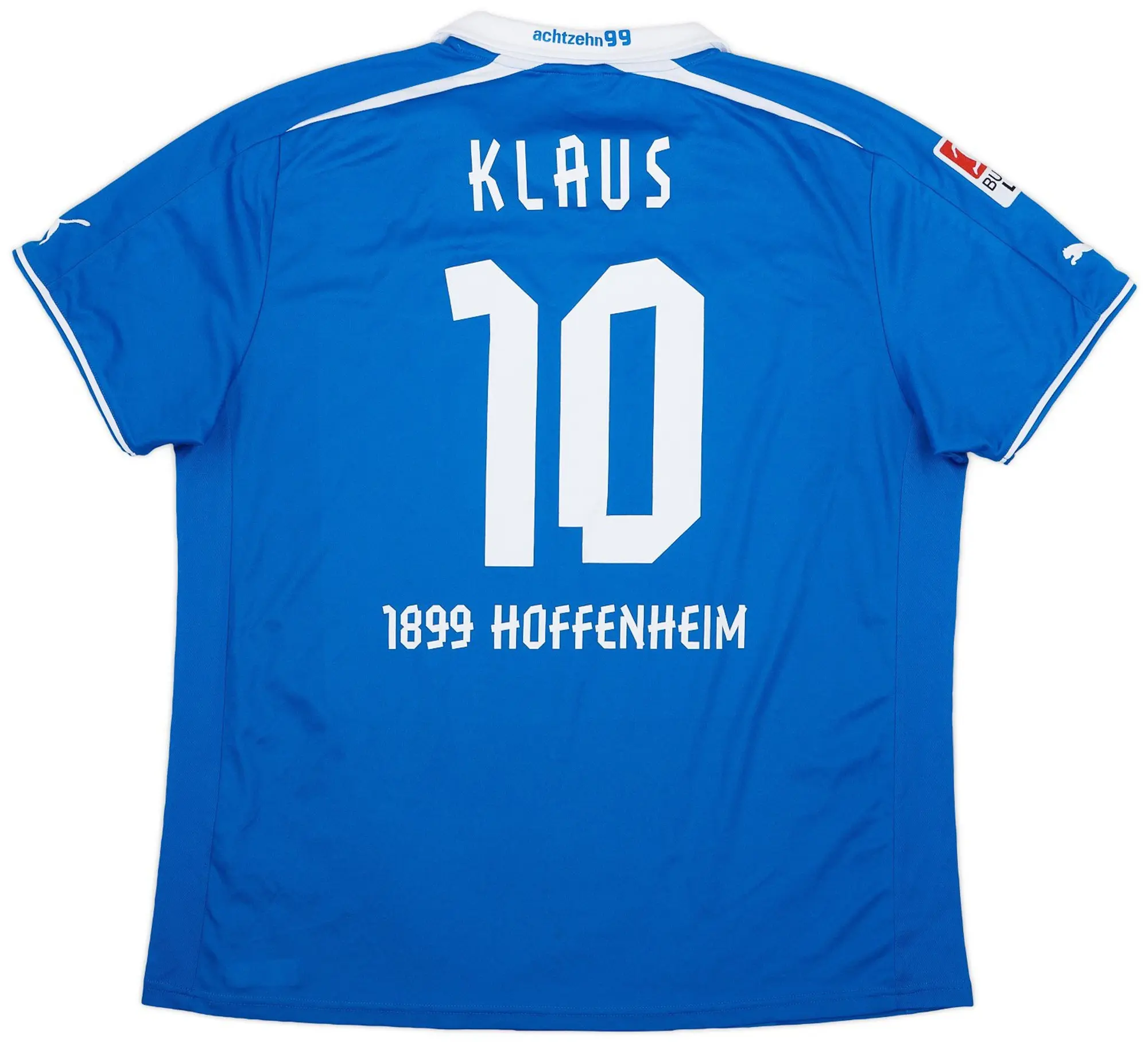 Puma 2013-14 TSG Hoffenheim Home Shirt Klaus #10 - 9/10 - (XXL)