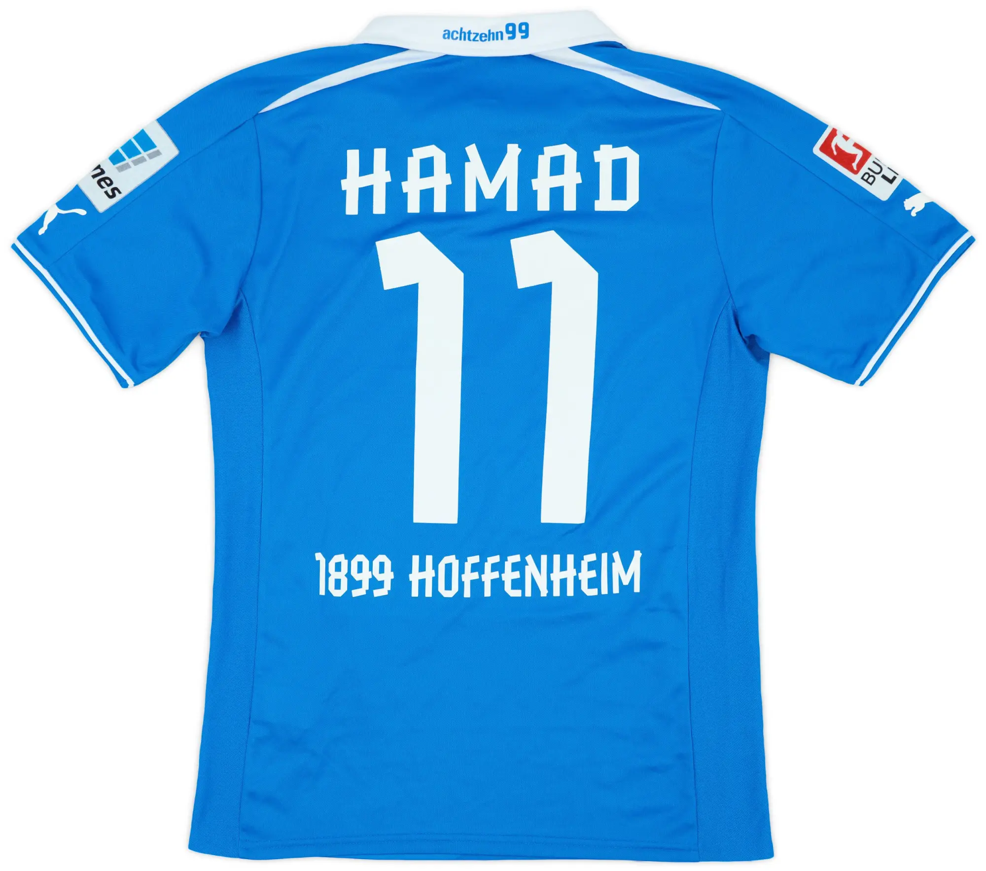 Puma 2013-14 TSG Hoffenheim Home Shirt Hamad #11 - 8/10 - (M)