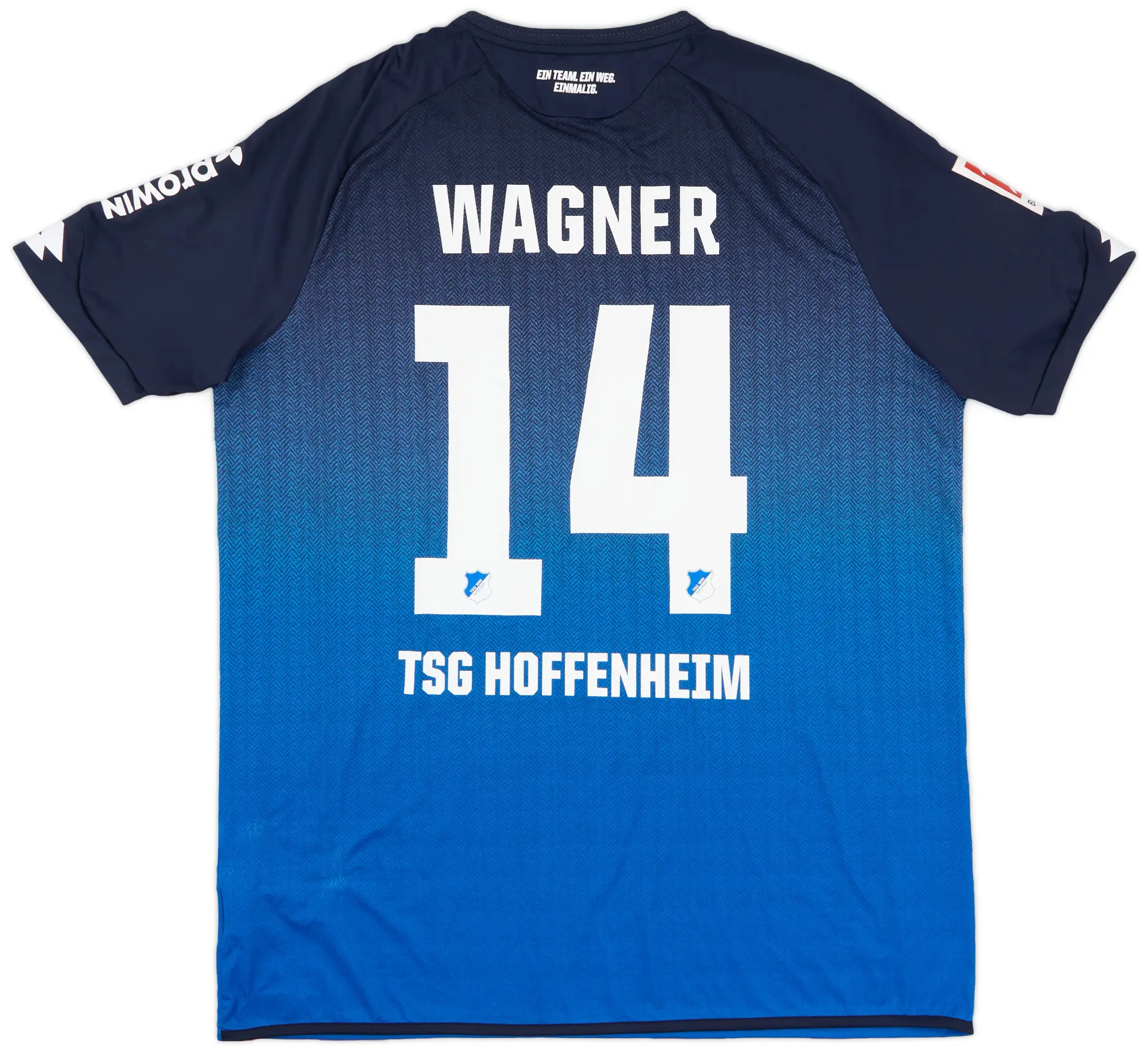 Lotto 2017-18 TSG Hoffenheim Home Shirt Wagner #14 - 8/10 - (3XL)