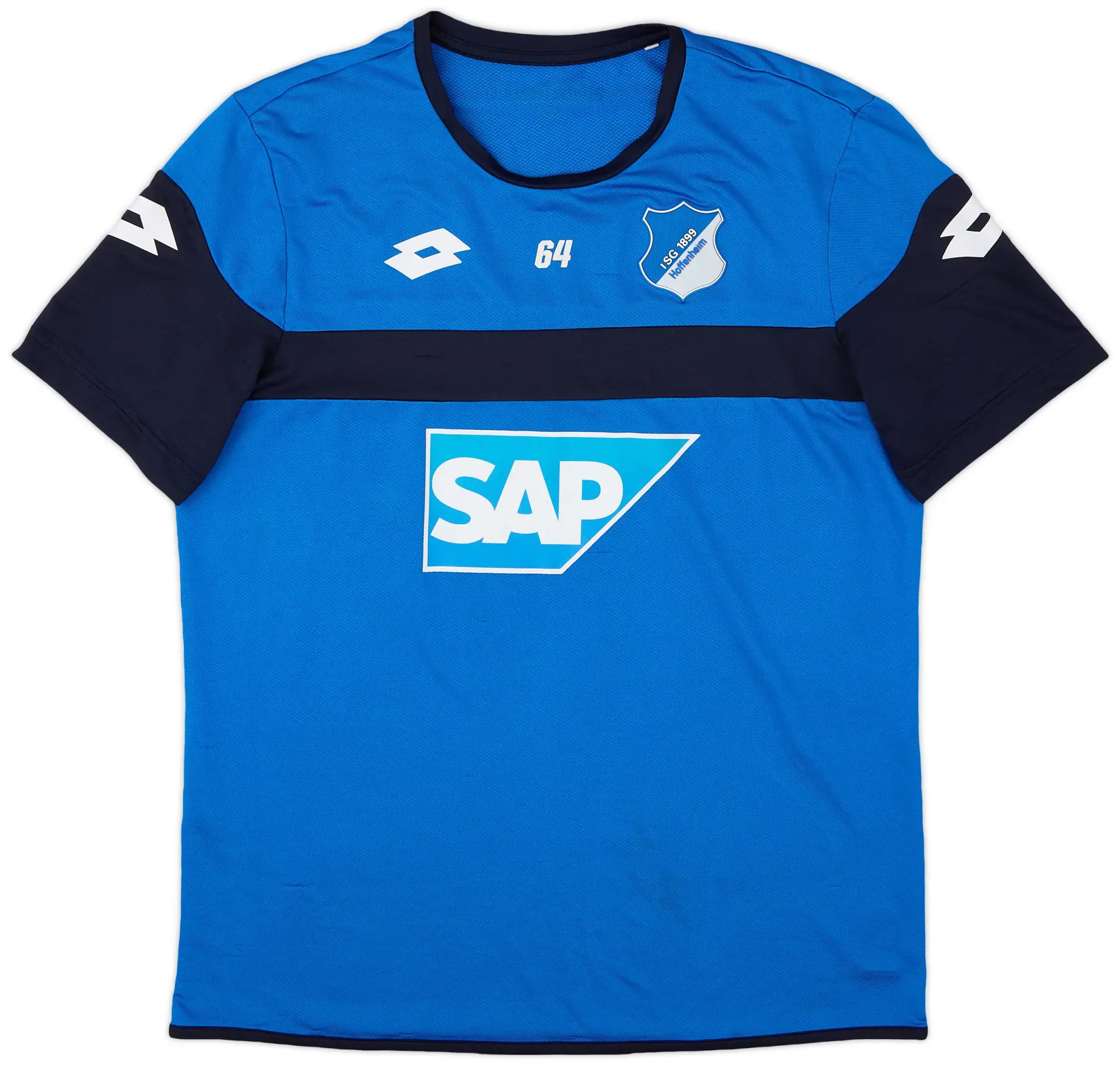 2016-17 TSG Hoffenheim Lotto Player Issue Training Shirt #64 - 6/10 - (M)