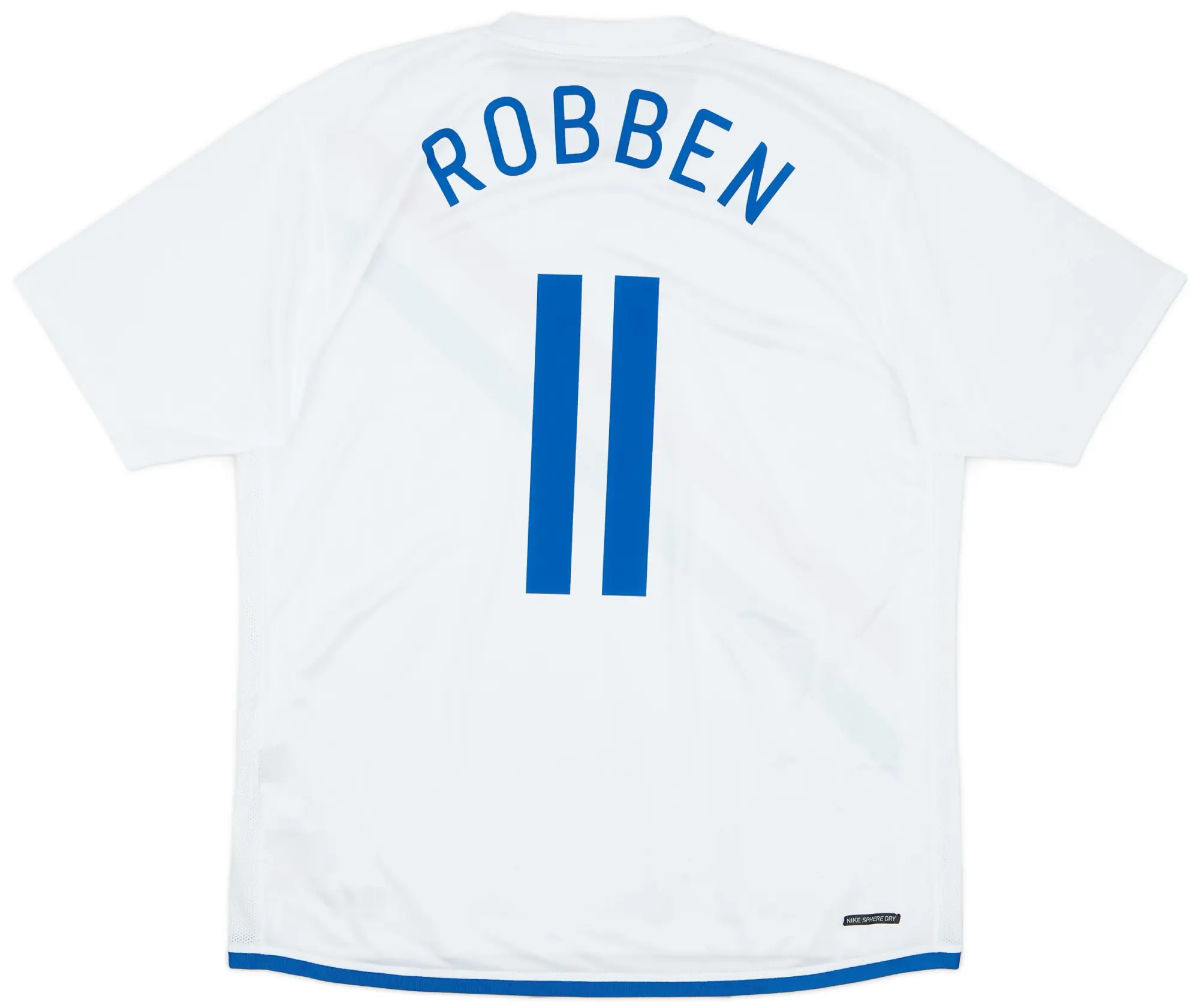 Nike 2006-08 Netherlands Away Shirt Robben #11 - 8/10 - (L)