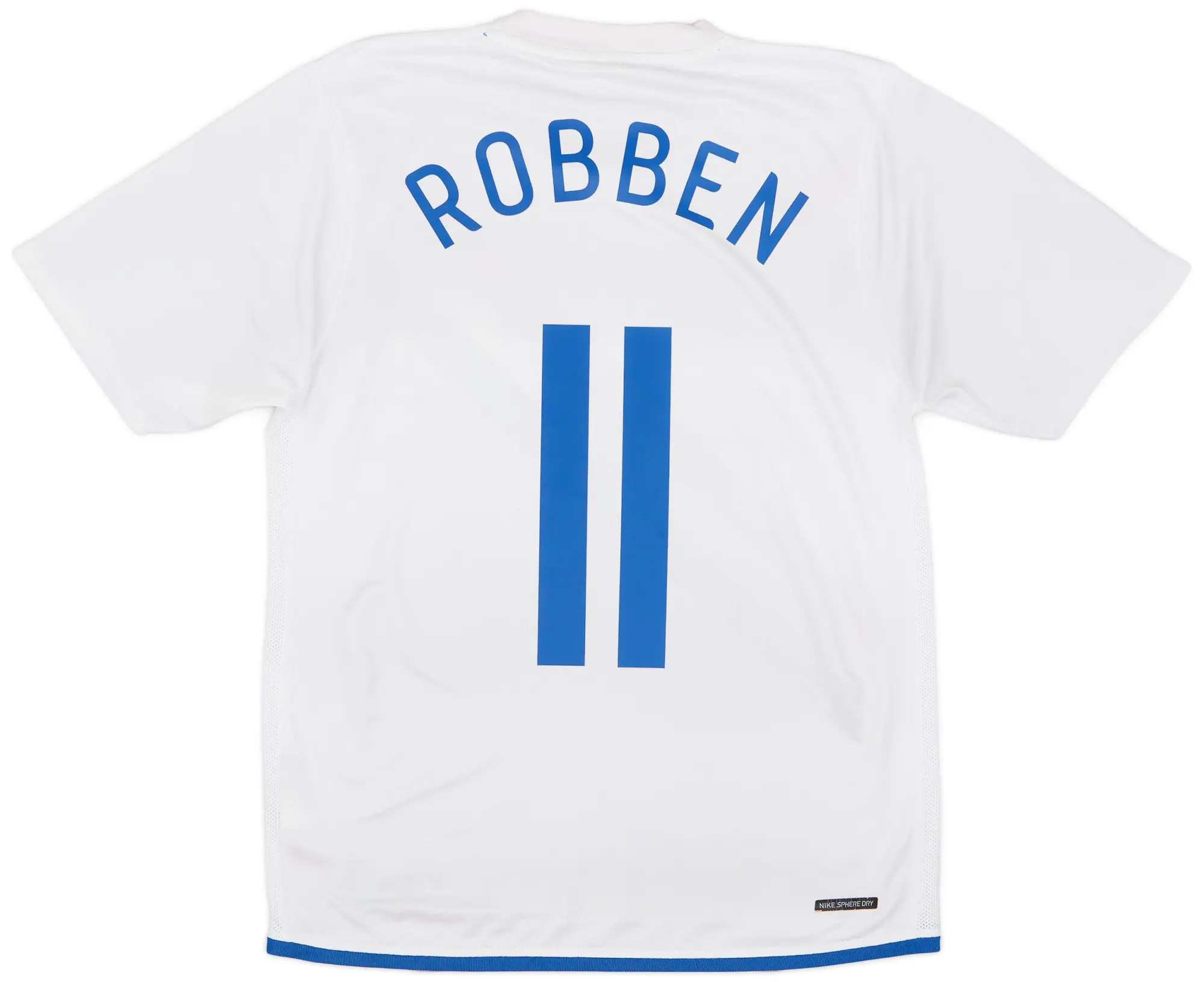Nike 2006-08 Netherlands Away Shirt Robben #11 - 7/10 - (S)