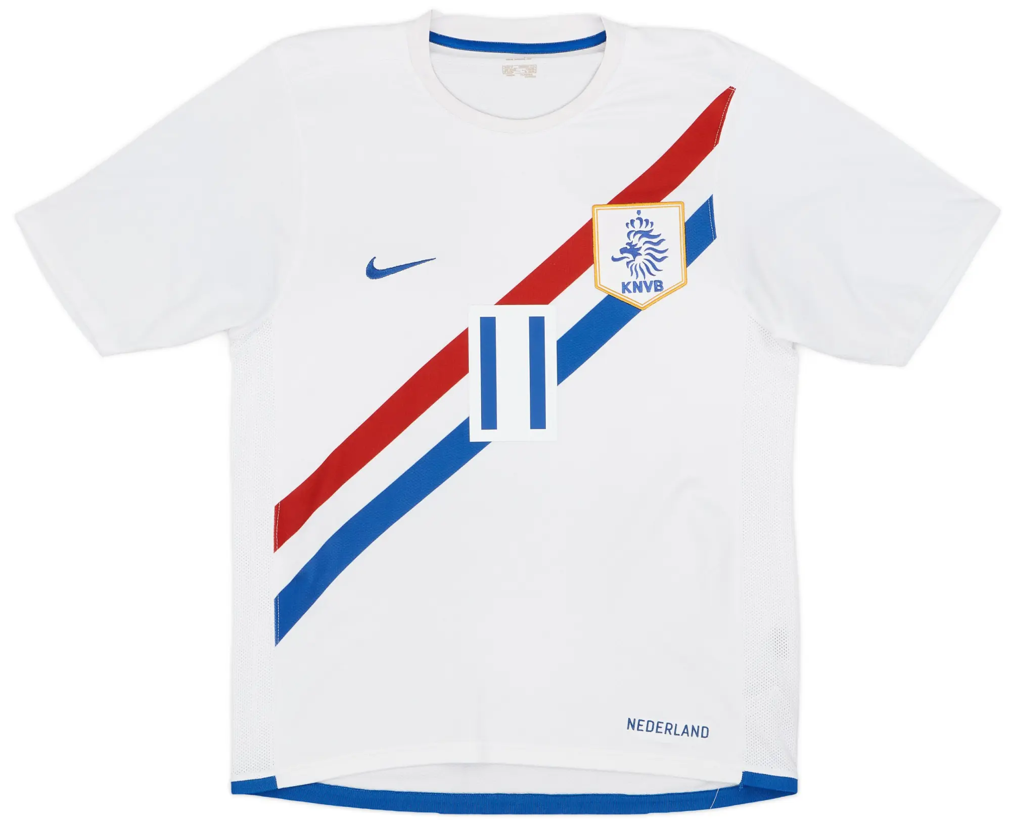 Nike 2006-08 Netherlands Away Shirt Robben #11 - 7/10 - (S)