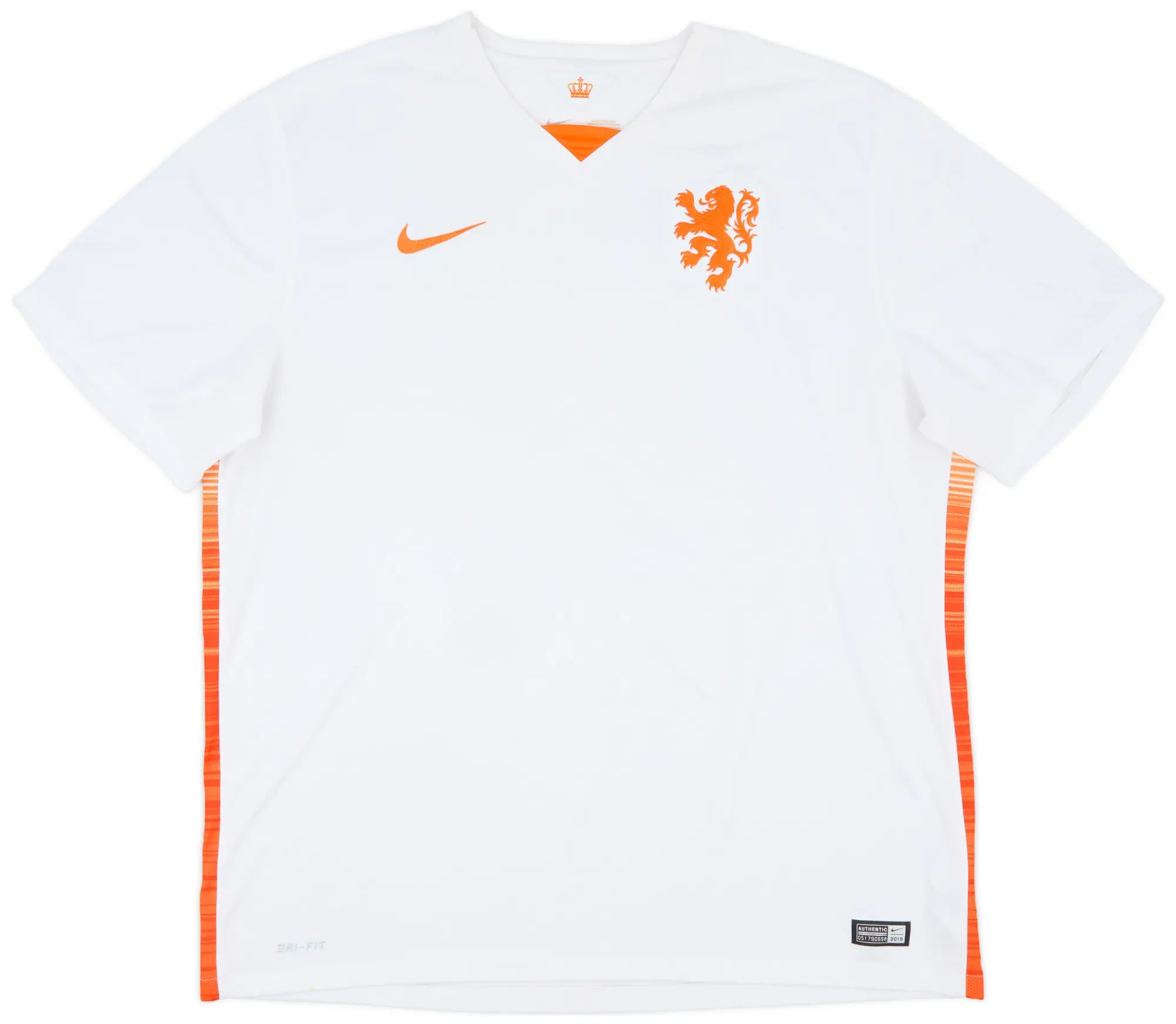 Nike 2015 Netherlands Away Shirt - 9/10 - (XXL)