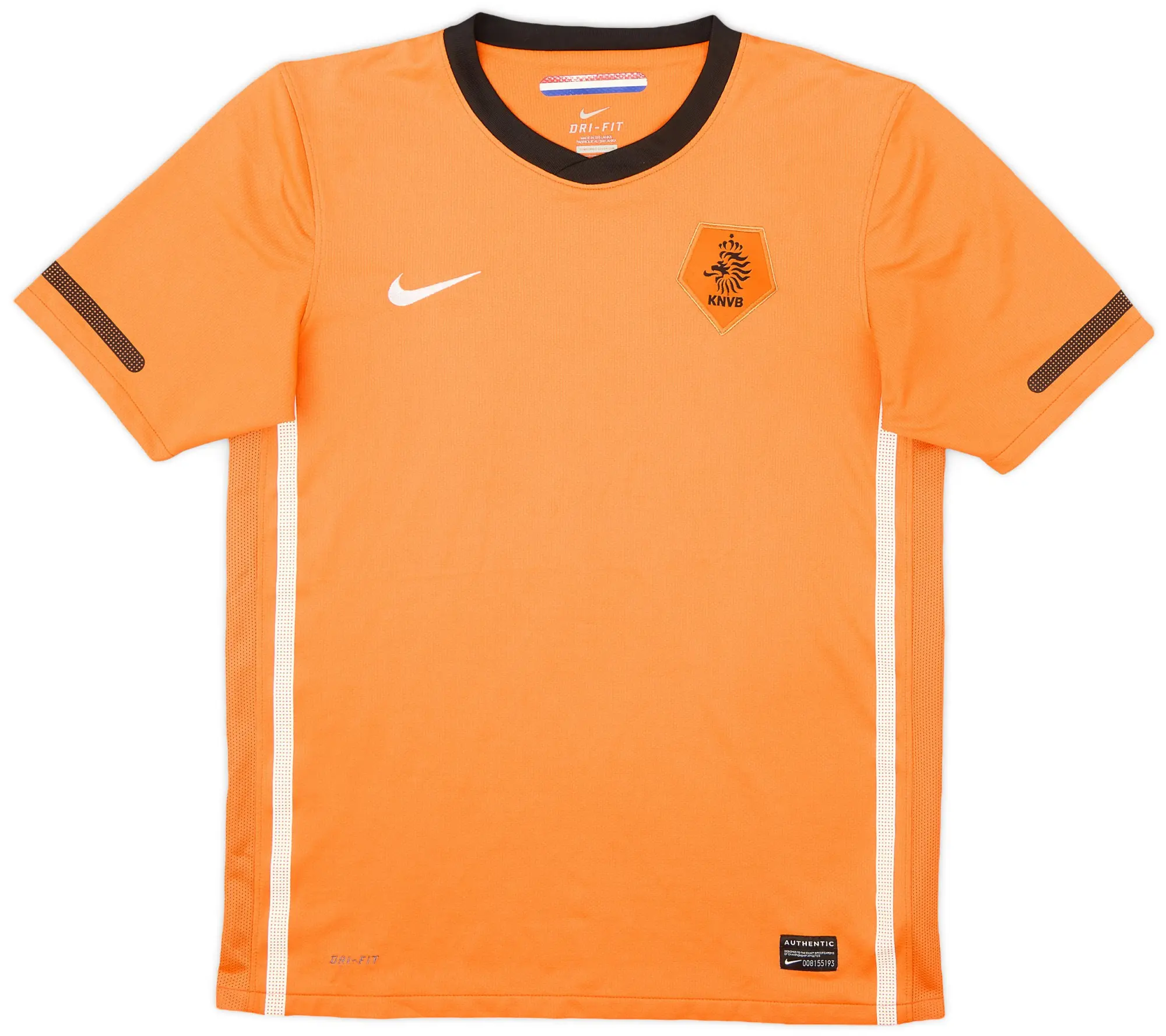 Nike 2010-11 Netherlands Home Shirt - 8/10 - (XL.Boys)