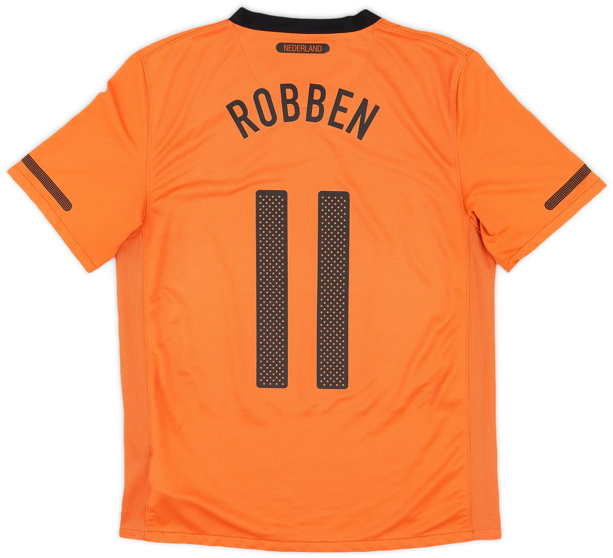 Nike 2010-11 Netherlands Home Shirt Robben #11 - 9/10 - (M)
