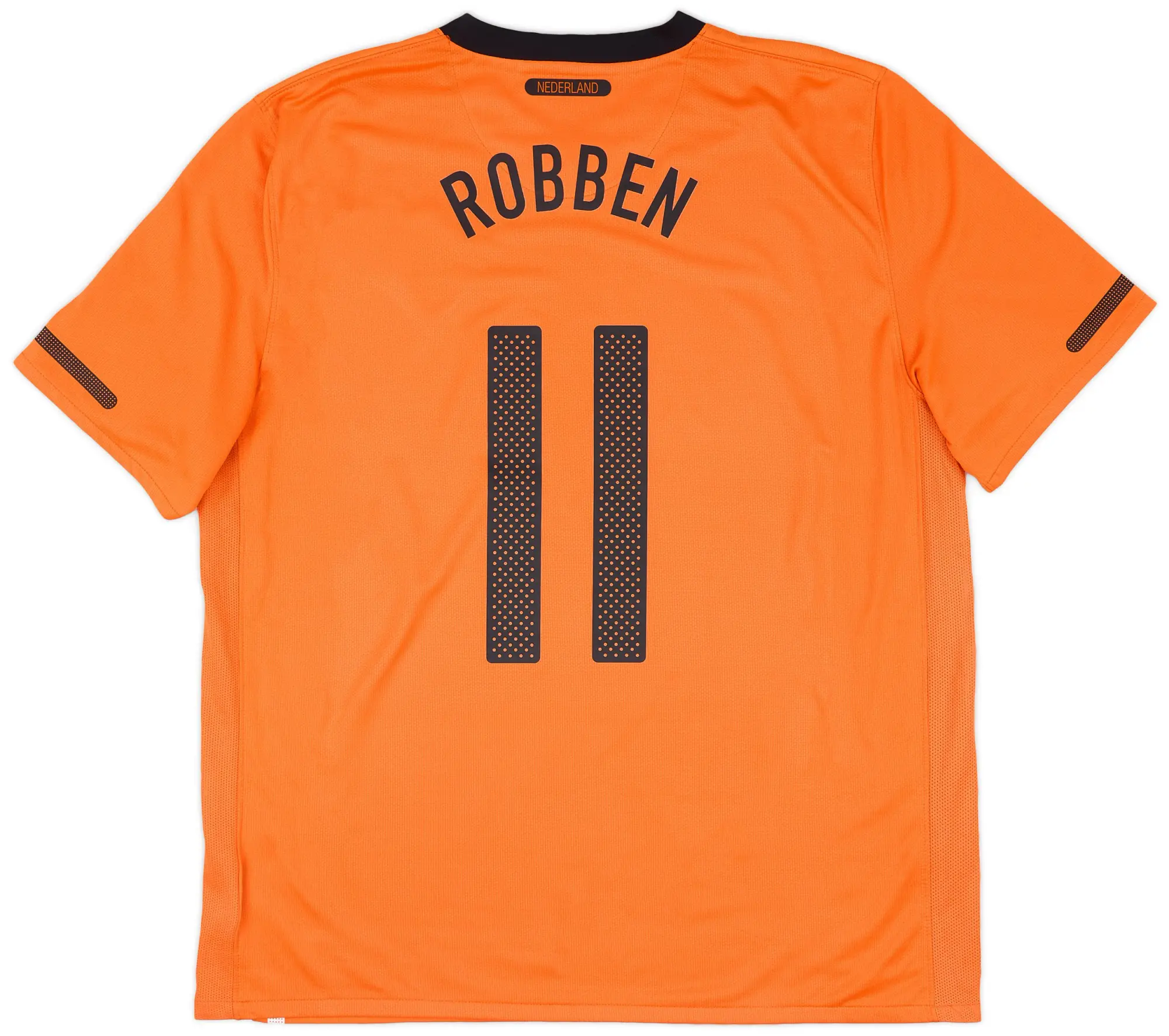 Nike 2010-11 Netherlands Home Shirt Robben #11 - 6/10 - (XL)