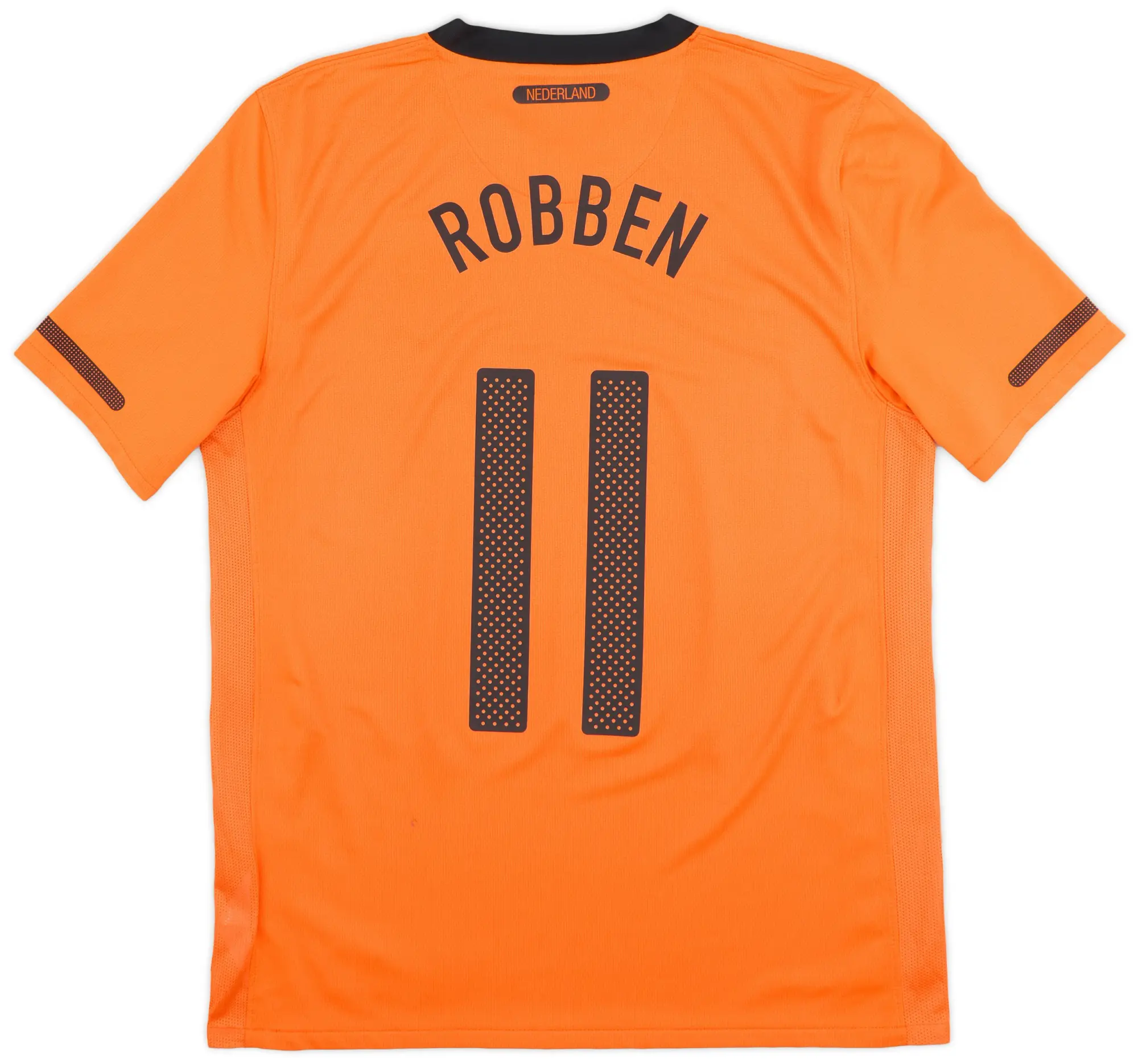 Nike 2010-11 Netherlands Home Shirt Robben #11 - 7/10 - (M)