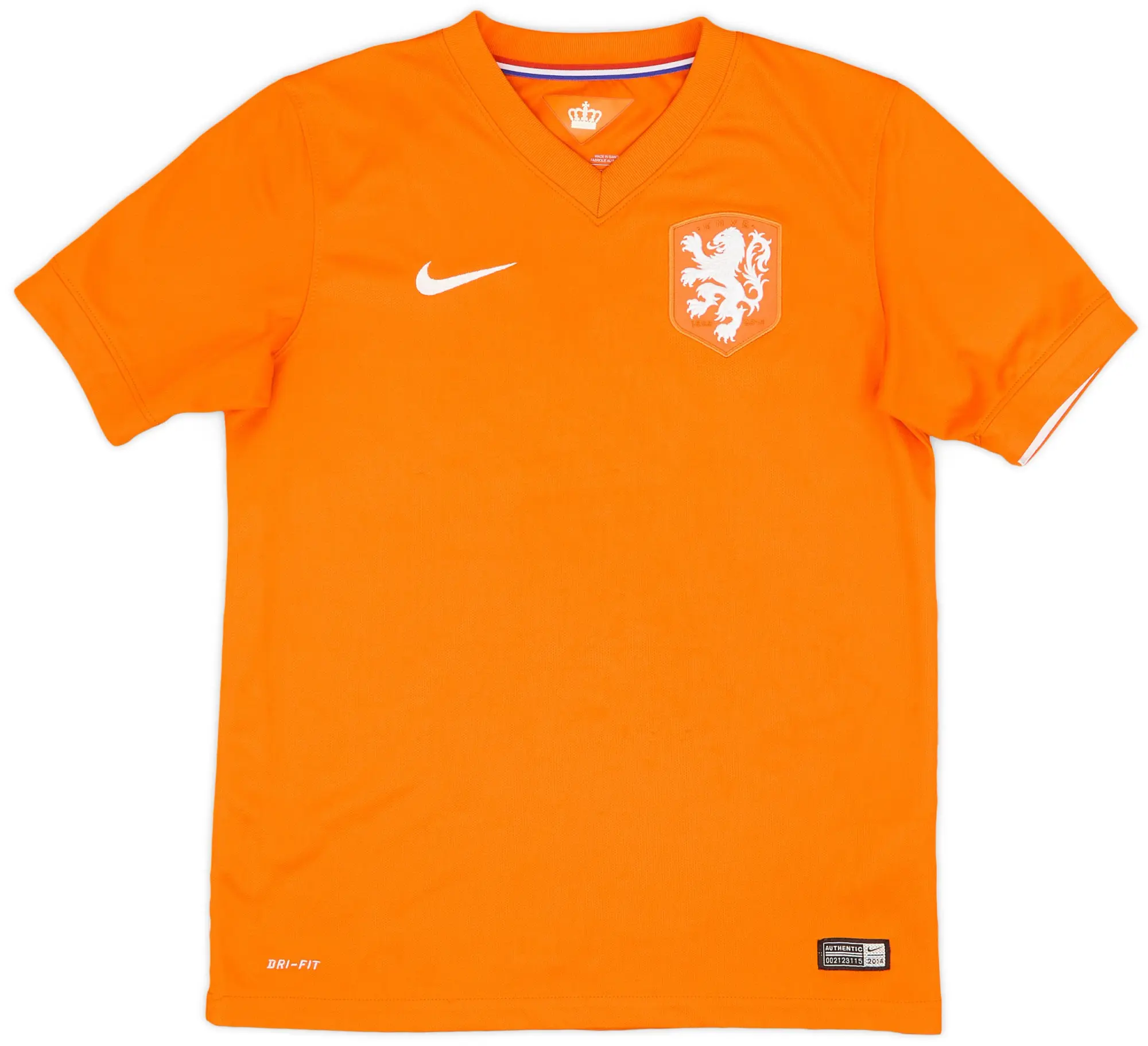 Nike 2014-15 Netherlands Home Shirt - 8/10 - (L.Boys)