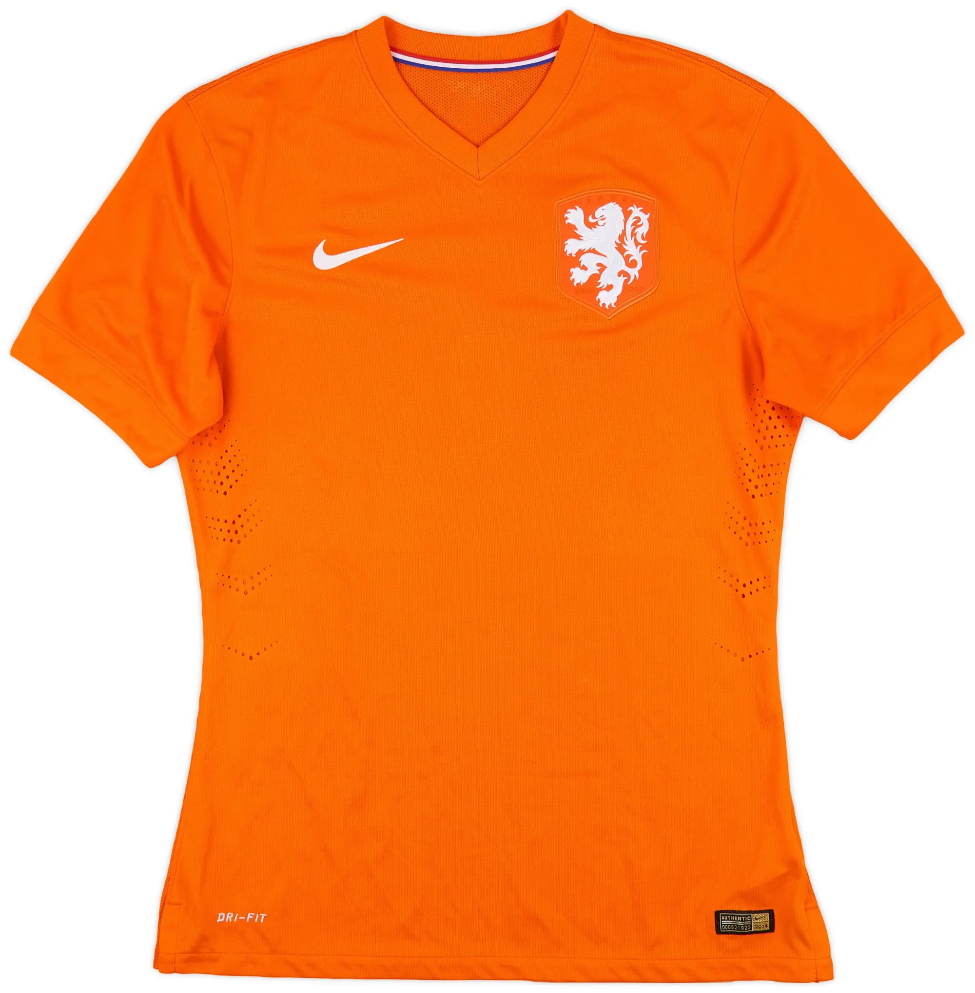 Nike 2014-15 Netherlands Authentic Home Shirt - 6/10 - (L)