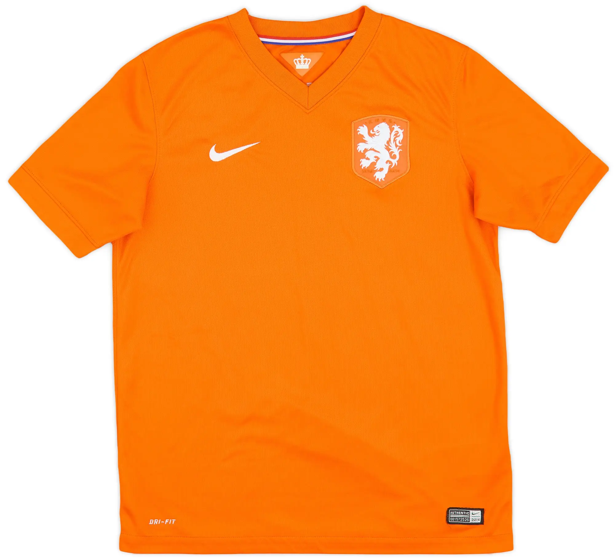 Nike 2014-15 Netherlands Home Shirt - 9/10 - (XL.Boys)