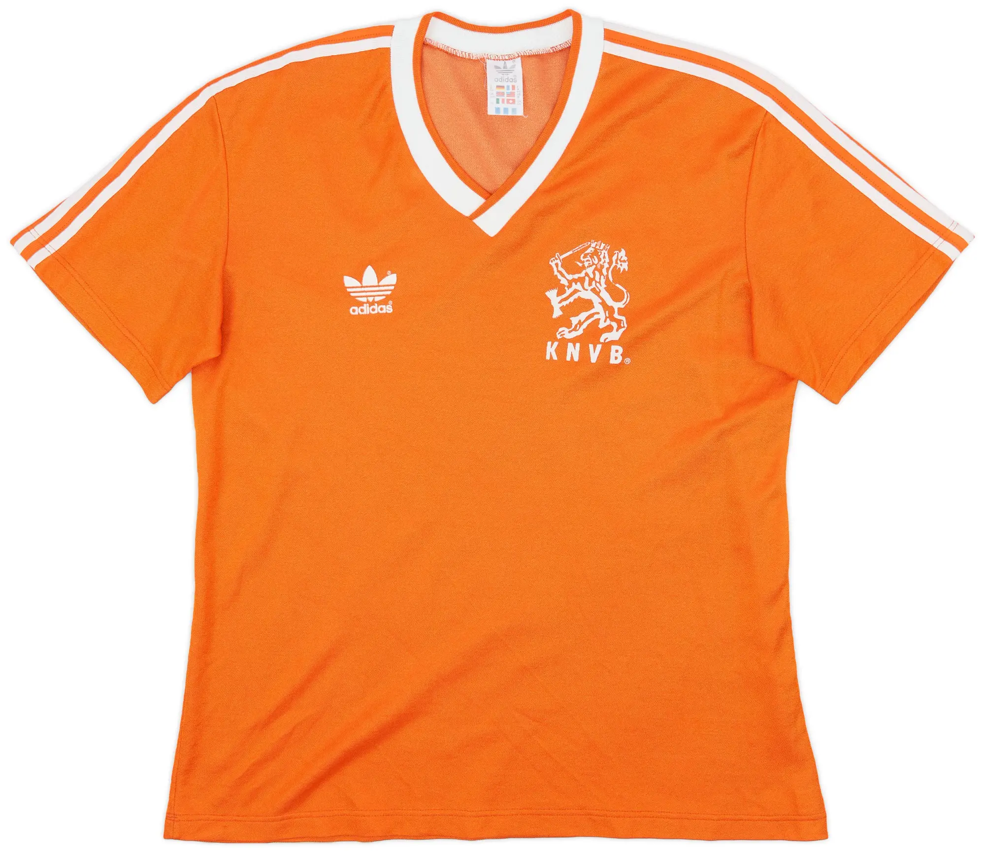 adidas 1988-90 Netherlands Centenary Home Shirt - 8/10 - (M/L)