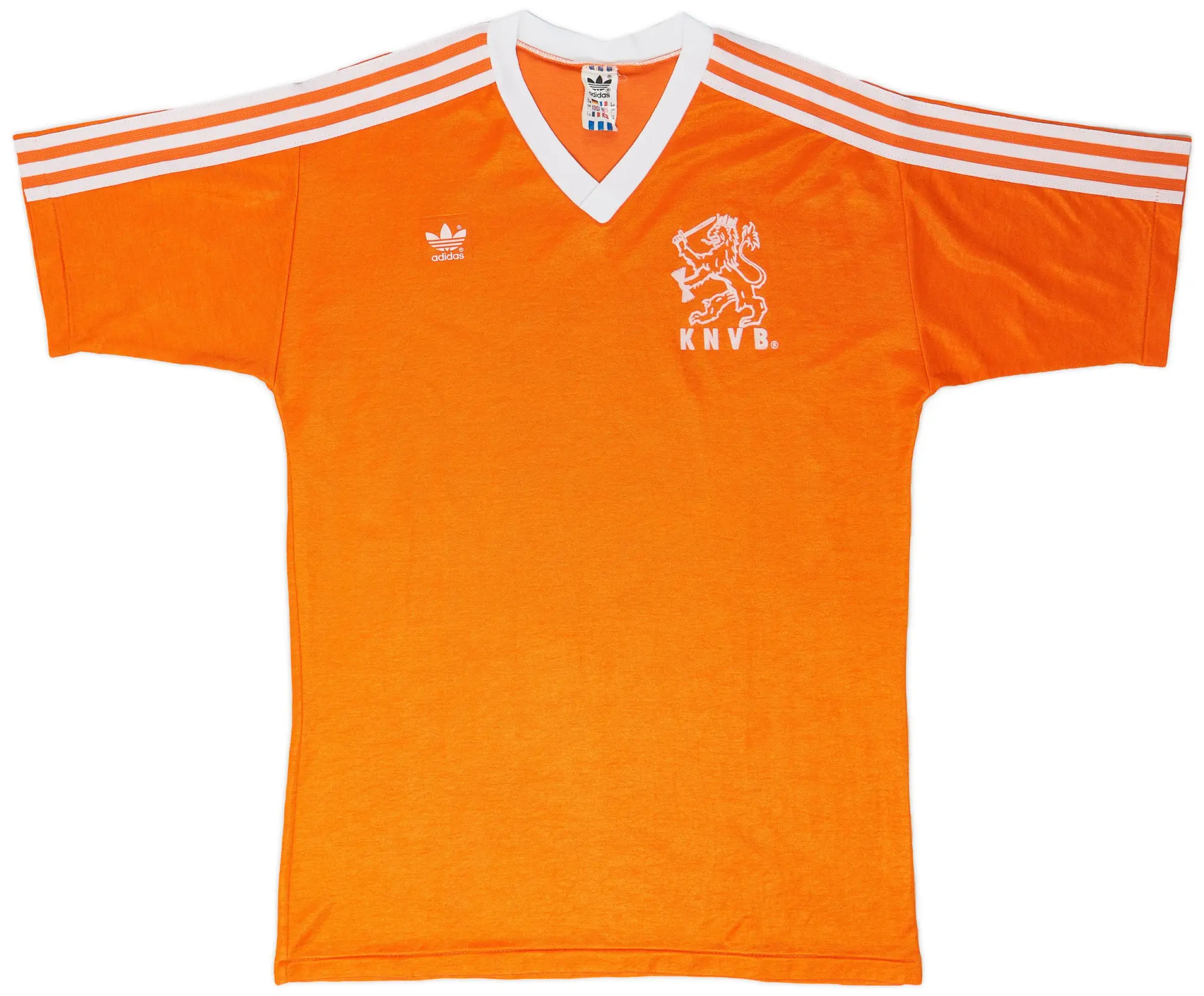 adidas 1988-90 Netherlands Centenary Home Shirt - 9/10 - (L)