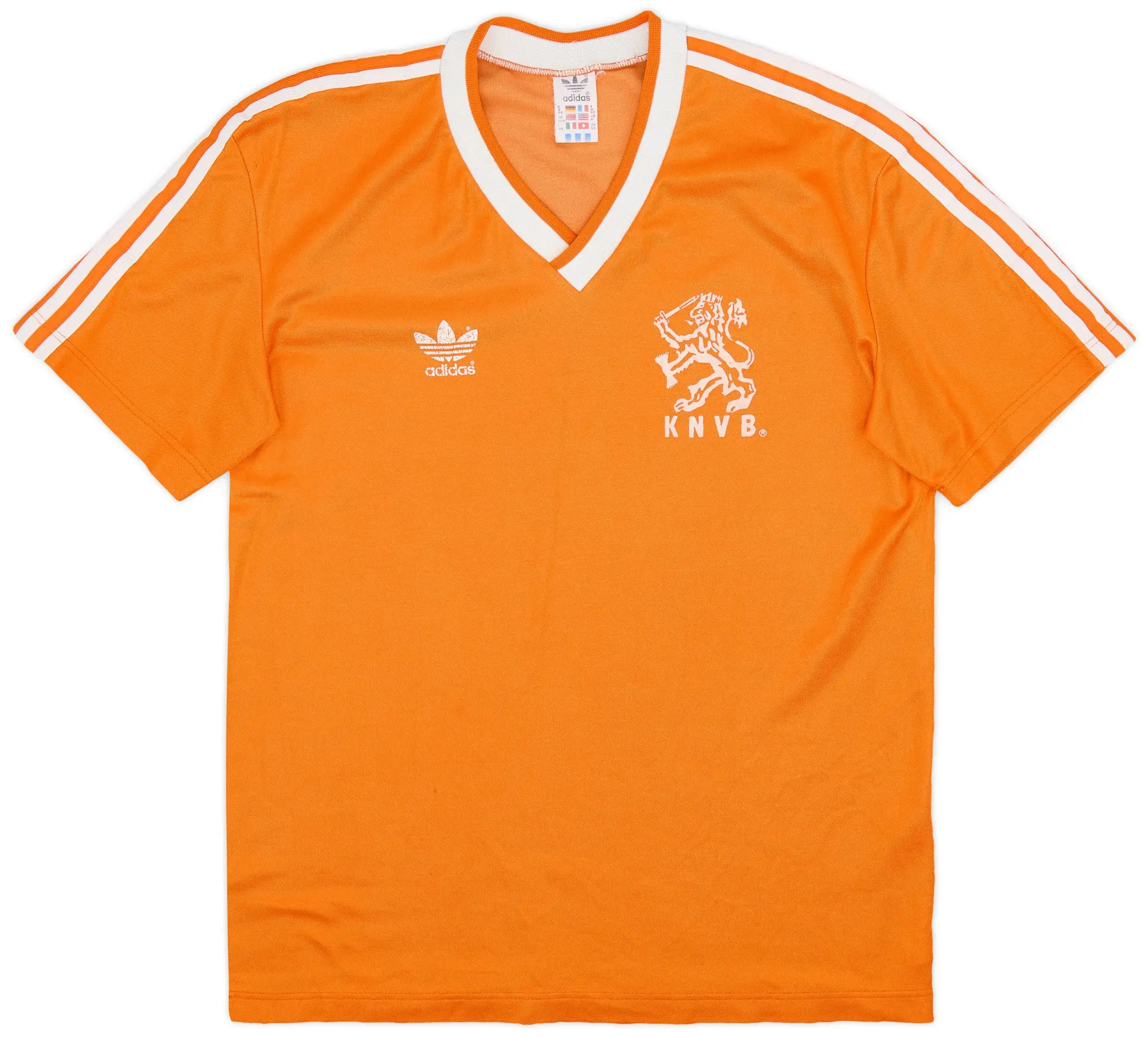adidas 1988-90 Netherlands Centenary Home Shirt - 8/10 - (M/L)