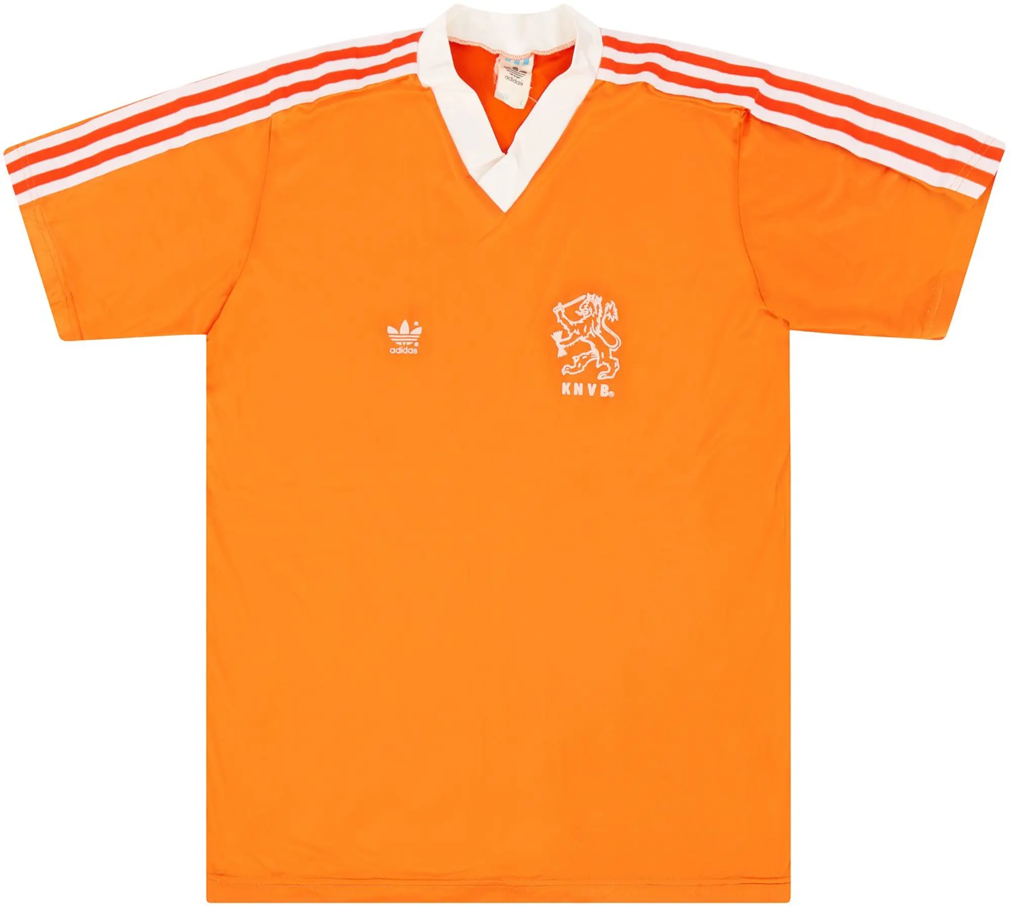adidas 1989-90 Netherlands Centenary Home Shirt - 8/10 - (L)