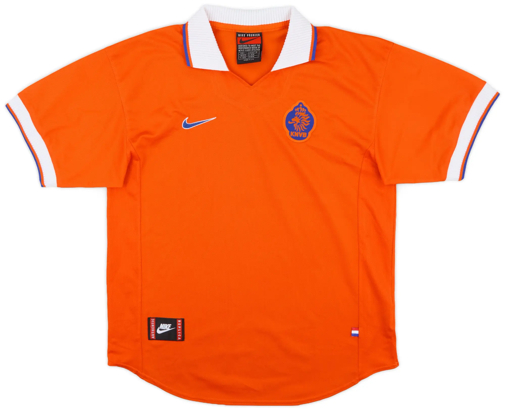 Nike 1997-98 Netherlands Home Shirt - 8/10 - (L)