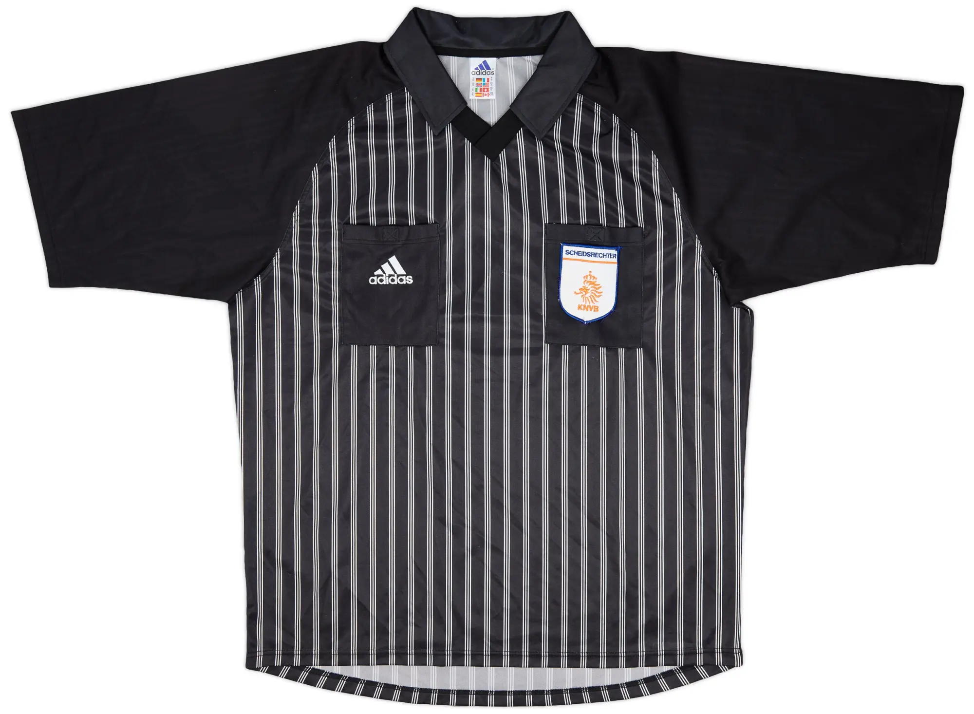 1990s Netherlands adidas Referee Shirt - 8/10 - (XL)