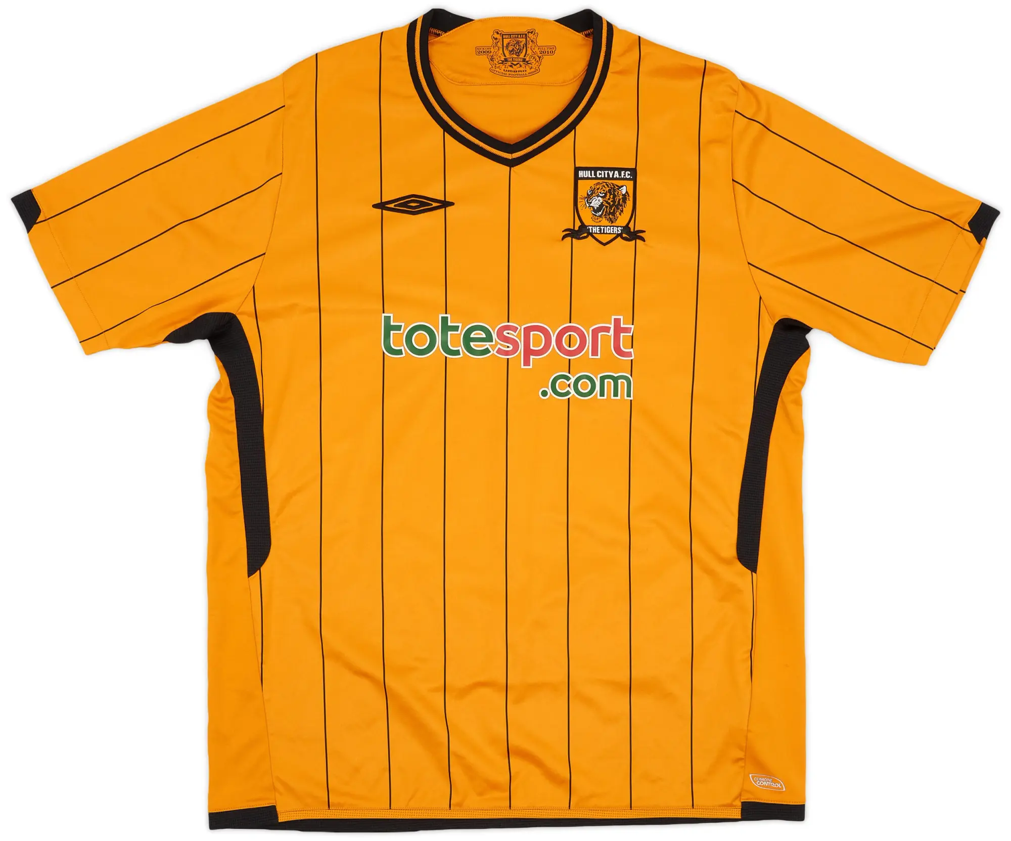 Umbro 2009-10 Hull City Home Shirt - 7/10 - (XL)