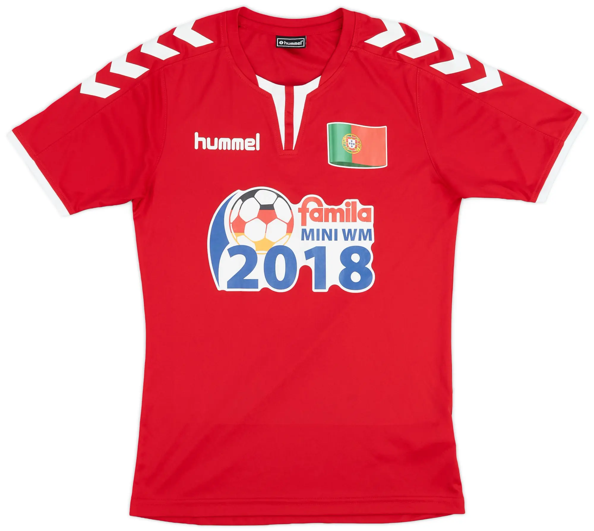 2018-19 Hummel Template Shirt Portugal #3 - 9/10 - (L.Boys)