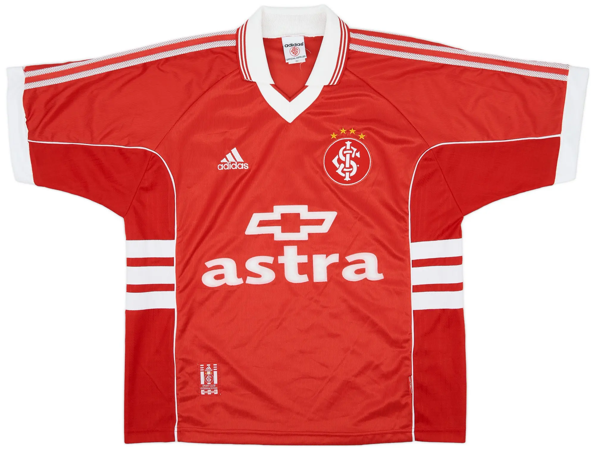 adidas 1999-00 Internacional Home Shirt #8 - 9/10 - (L)