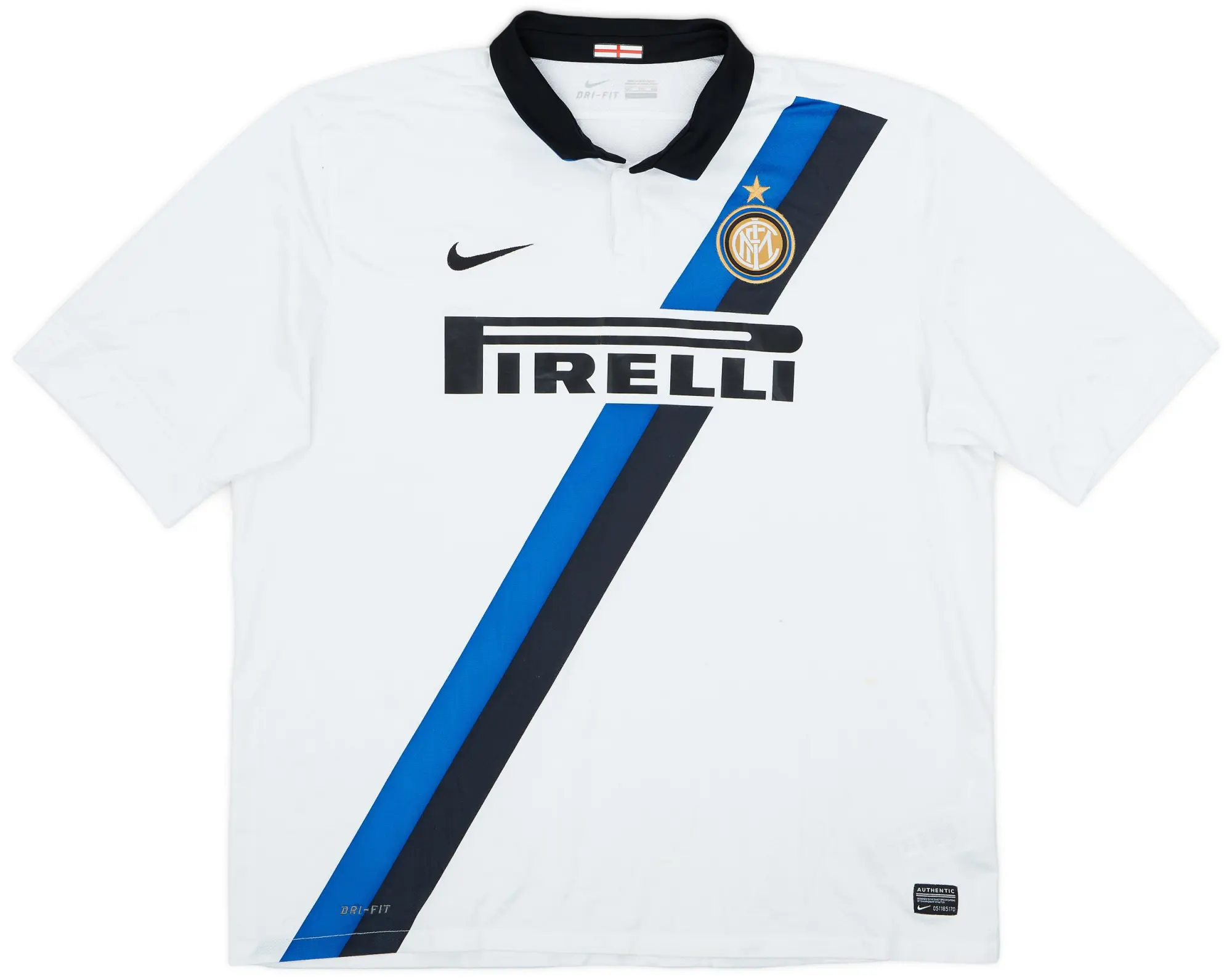Nike 2011-12 Inter Milan Away Shirt - 8/10 - (XXL)