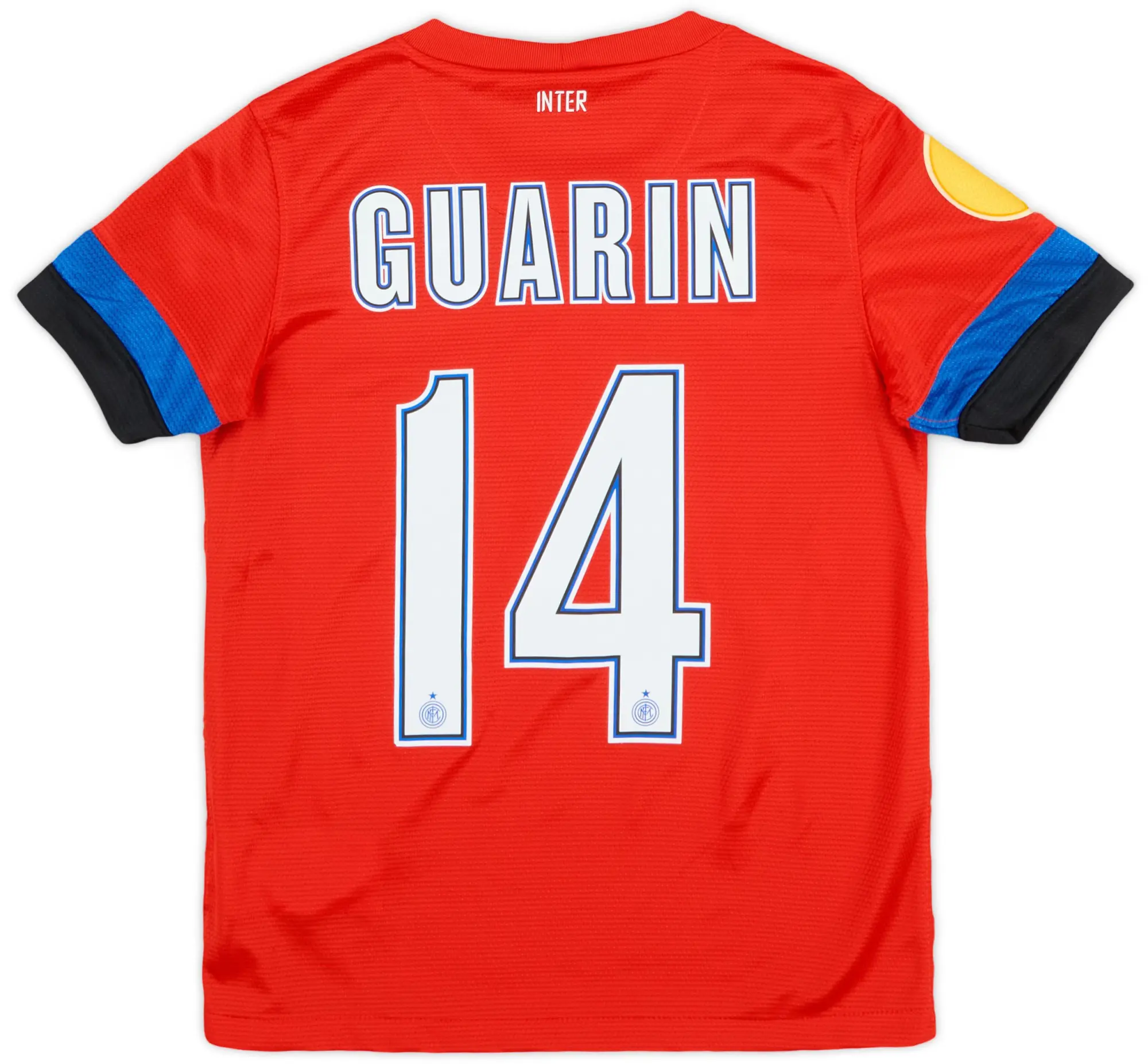 Nike 2012-13 Inter Milan Away Shirt Guarin #14 - 7/10 - (S.Boys)