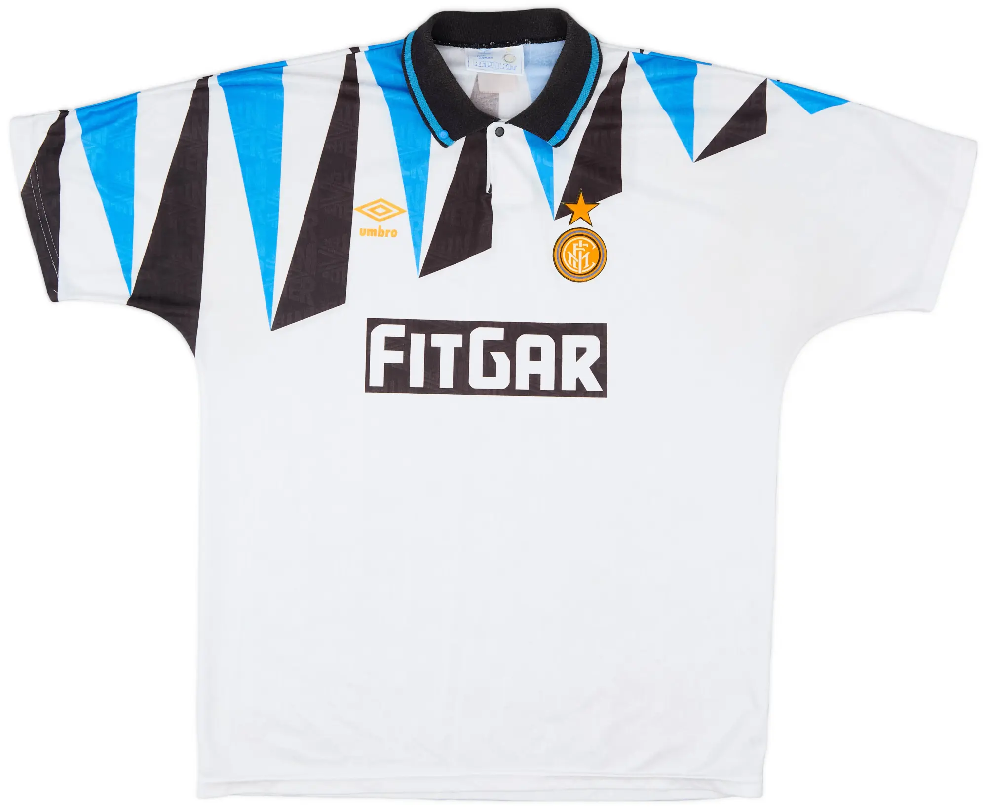 Umbro 1991-92 Inter Milan Away Shirt - 9/10 - (XL)