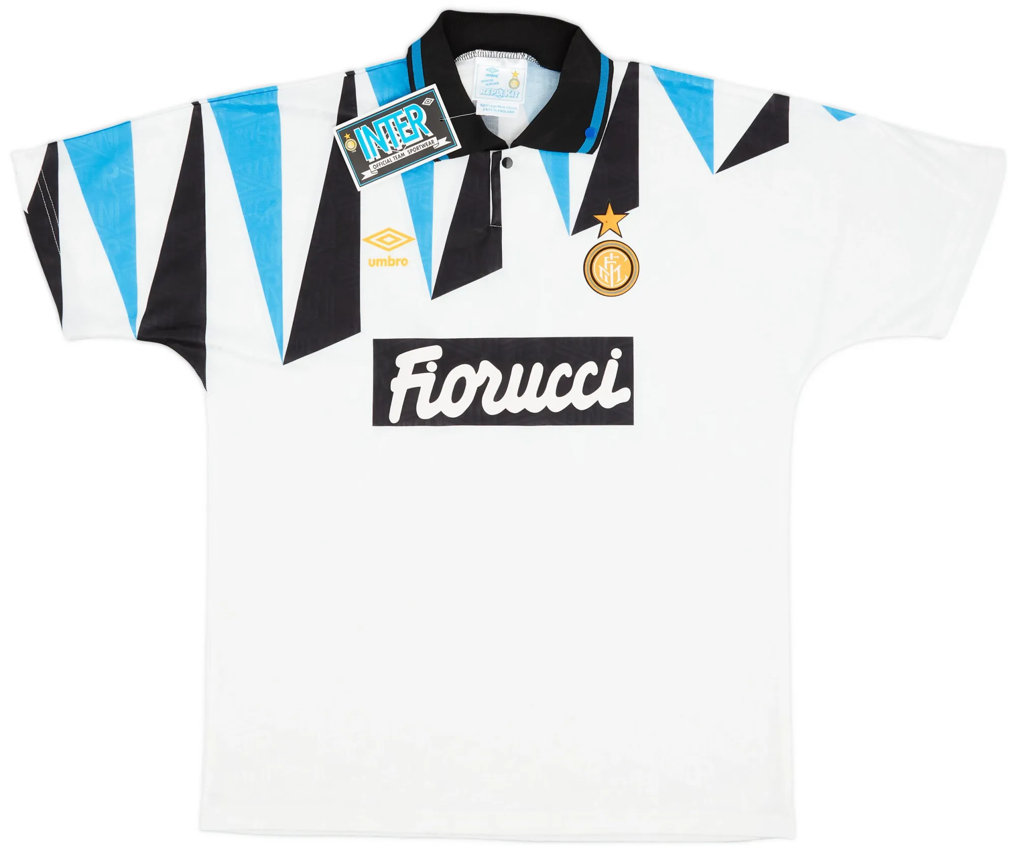 Umbro 1992-93 Inter Milan Away Shirt (XL) | INTA92427-FC | FOOTY.COM